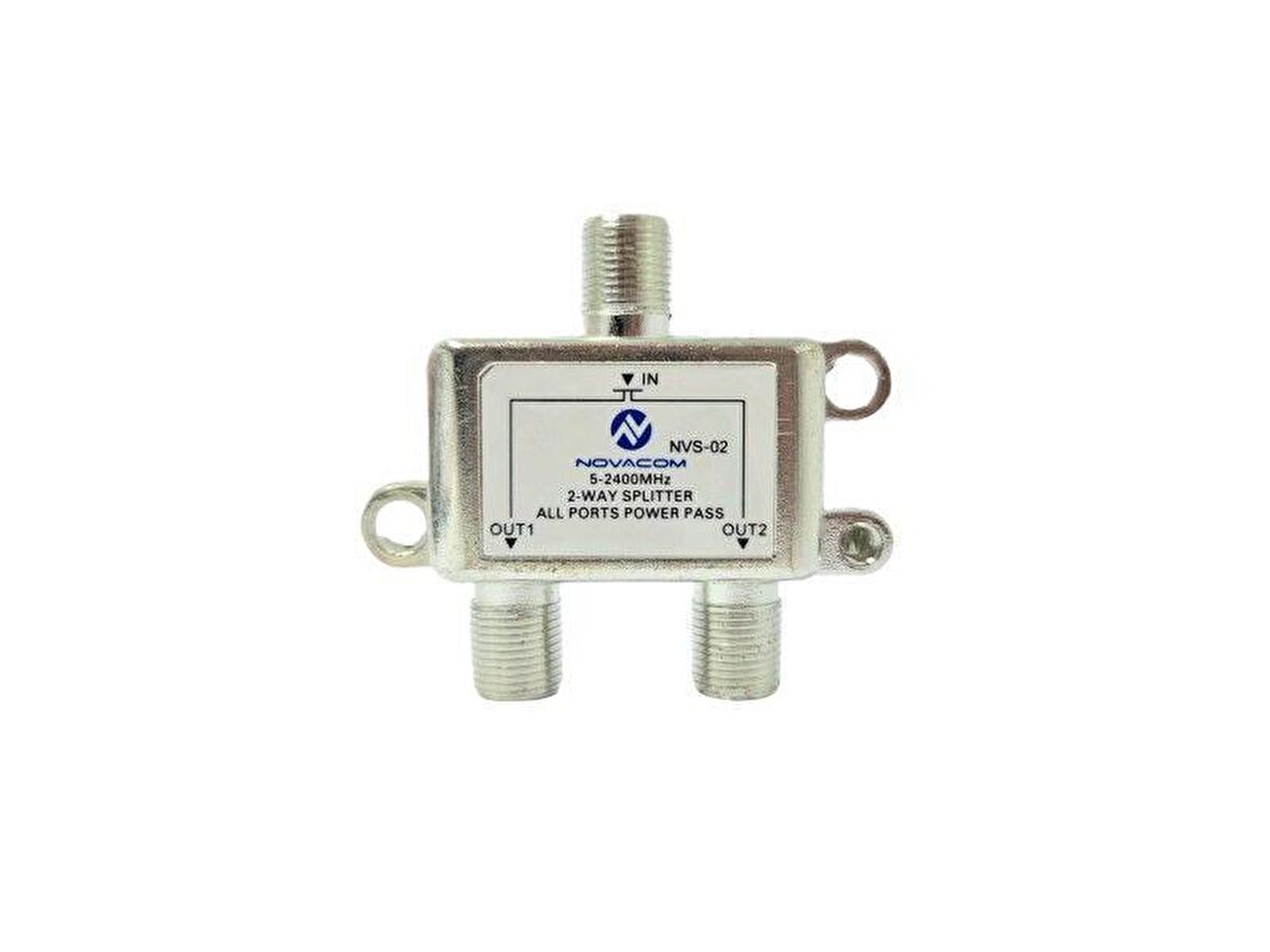 Novacom NVS-02 1x2 Splitter 5-2400Mhz