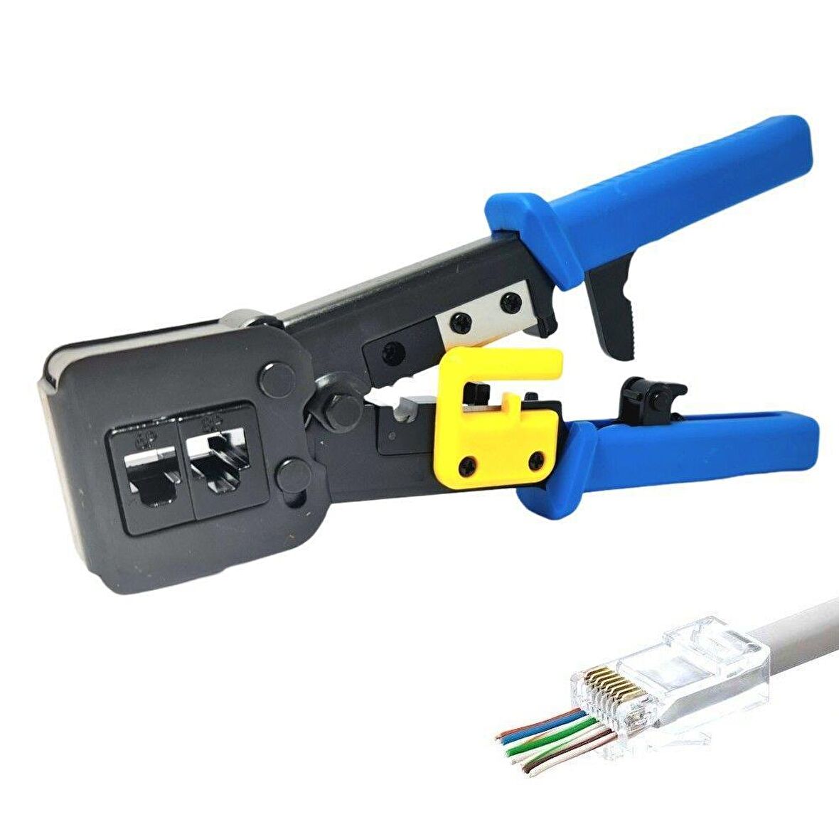 Class EZRJ45 Cat6 RJ45 Sıkma Pensesi NTT62