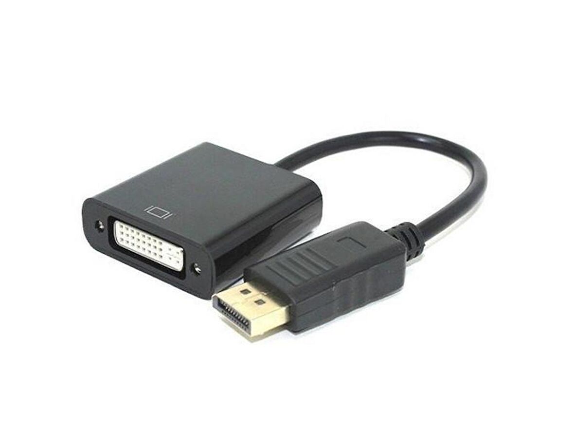 Powermaster DisplayPort Erkek - DVI Dişi Çevirici Kablo