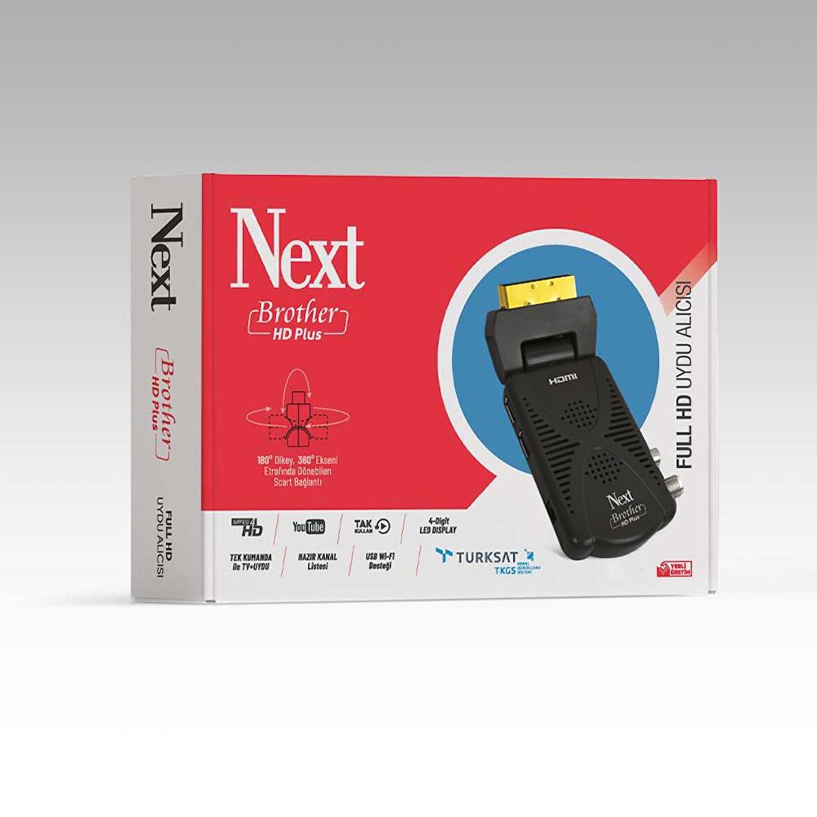 Next Minix HD Brother Plus Full HD Scart Uydu Alıcı