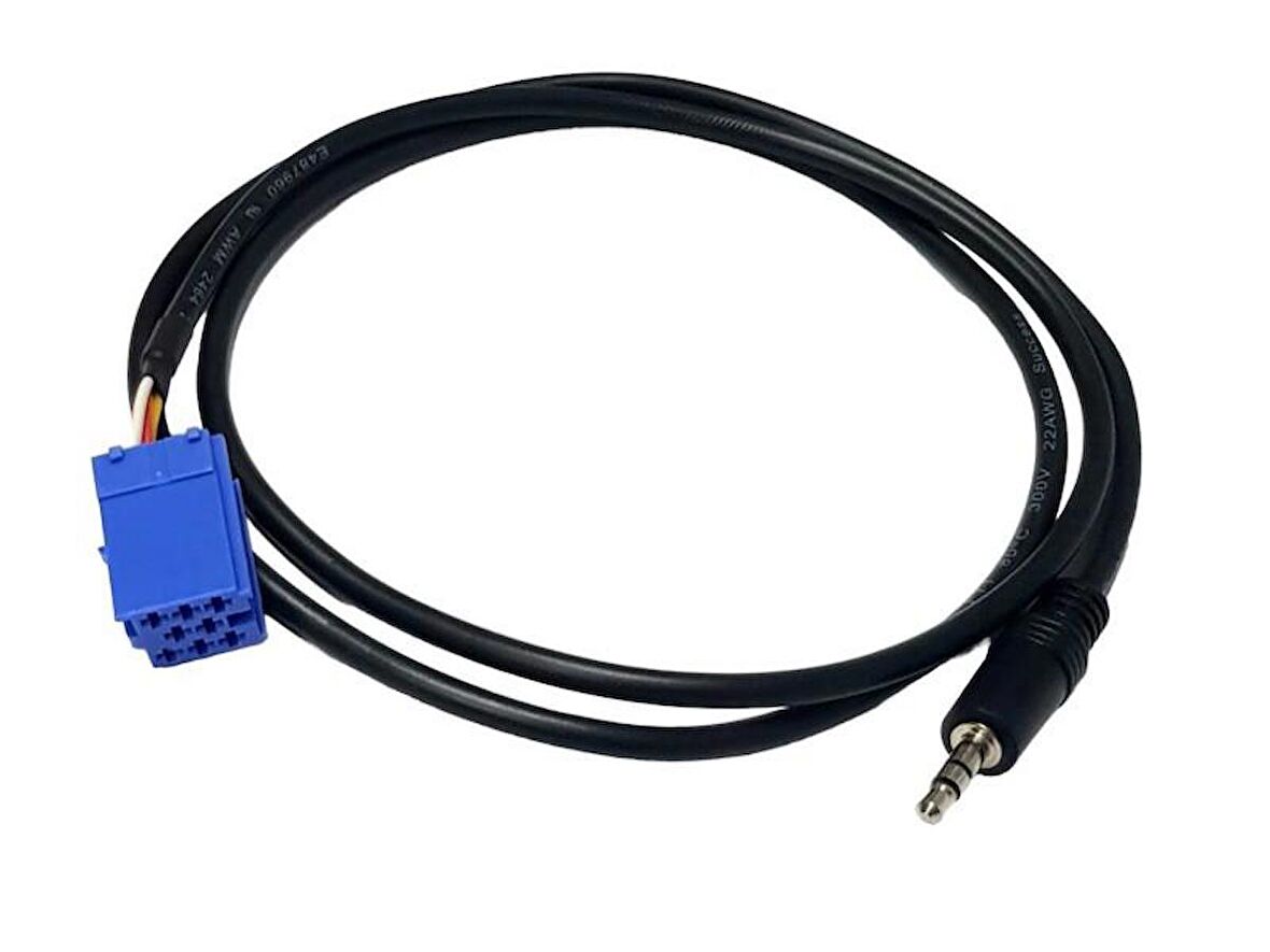 Audi Araçlar için Hazır Aux Kablosu 1Metre 8 Pinli