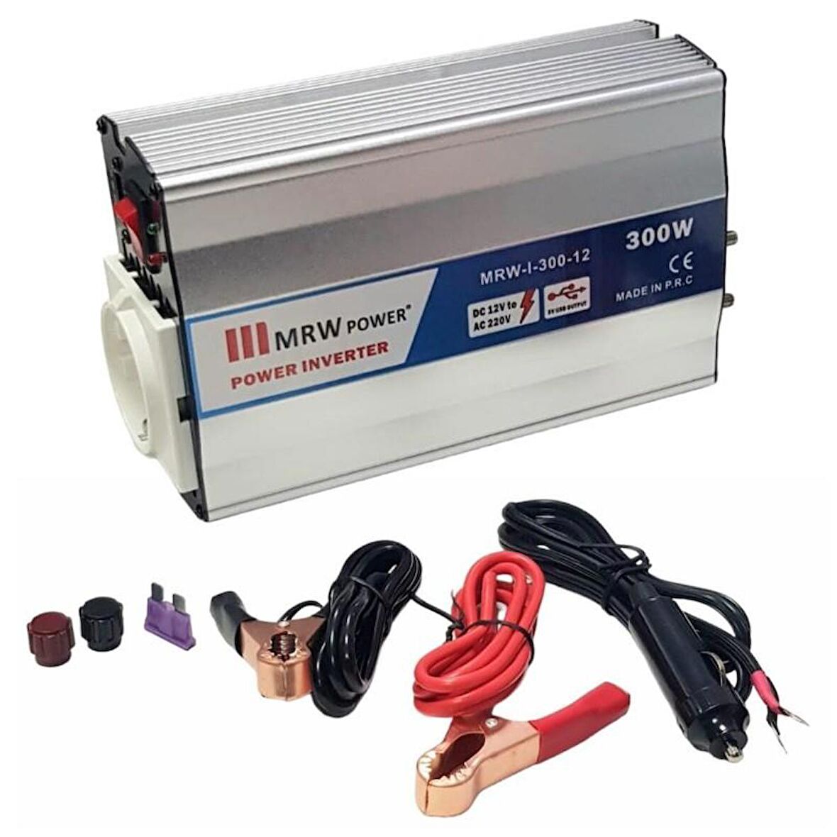 MRW Power 300Watt 12V-220Volt Inverter MRW-300-12