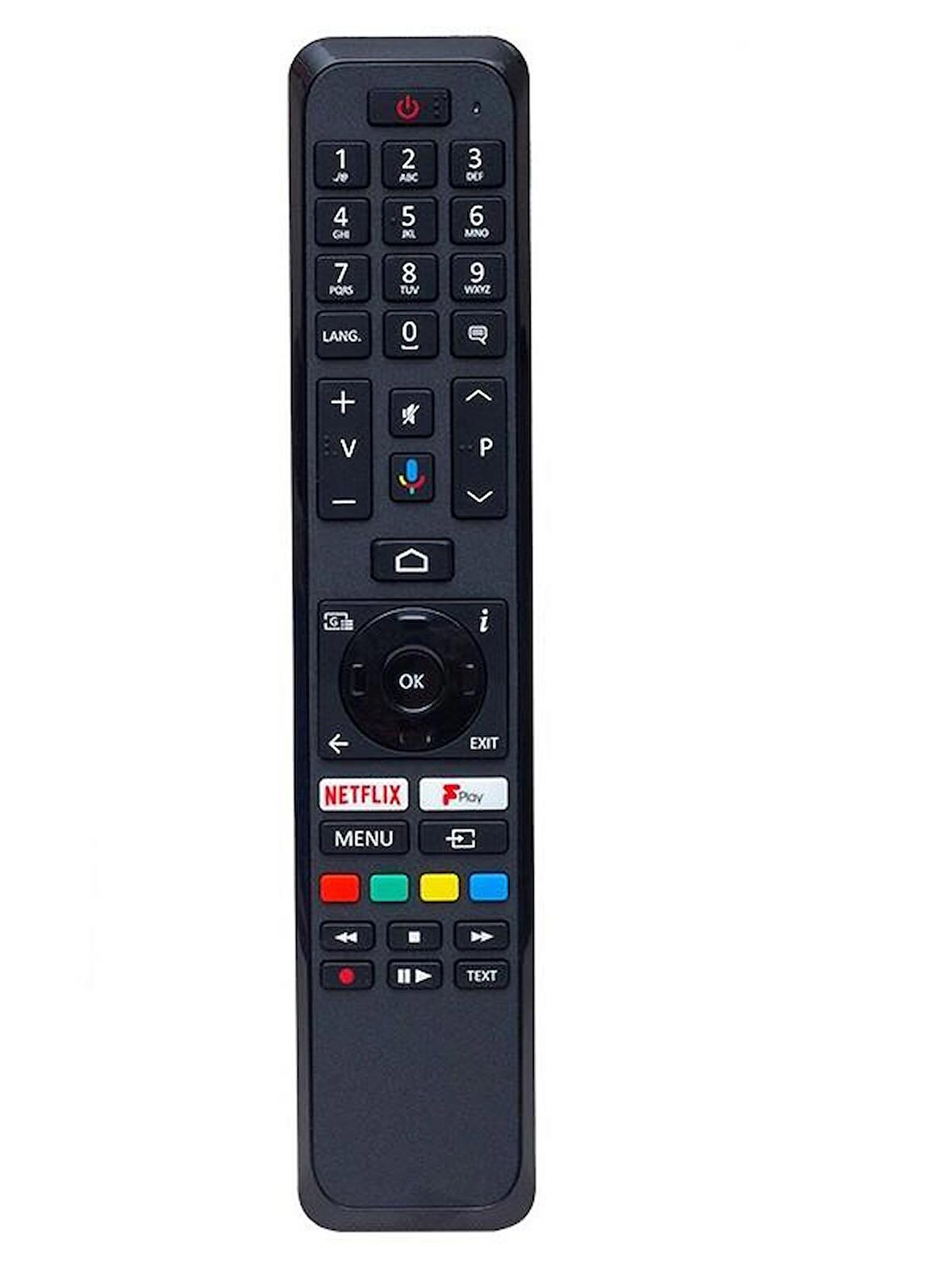 Toshiba Android Smart LED Tv Kumanda Mikrofonlu Ses Komutlu