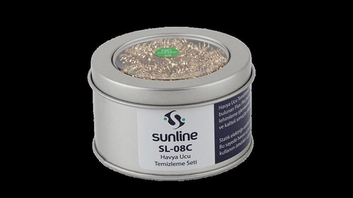 Sunline SL-08C Reçineli Havya Ucu temizleme teli