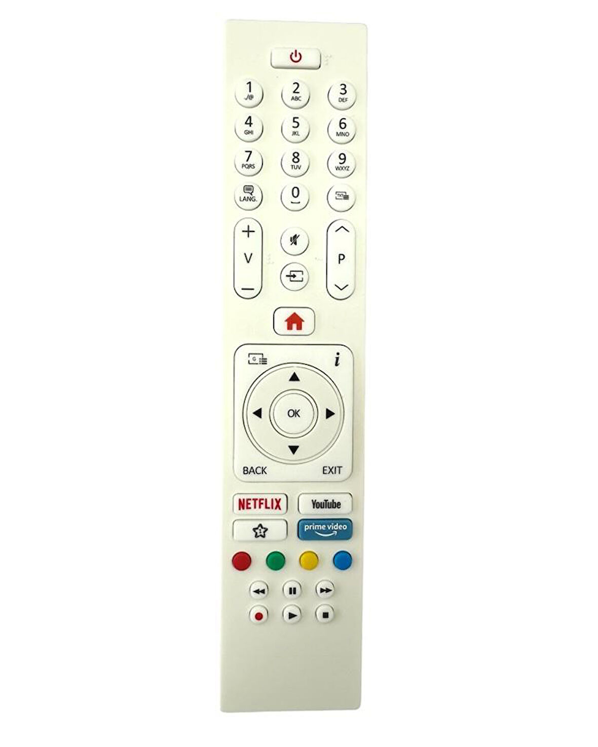 Vestel 4K Smart Led Tv Kumandası Prime Video Tuşlu - Beyaz