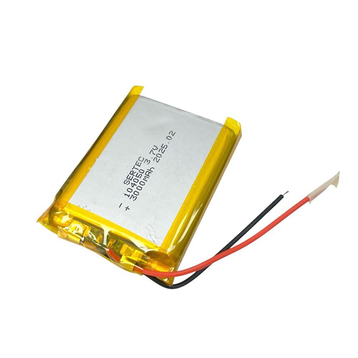 Sertec 104050 3.7Volt 3000mAh Li-Polymer Pil