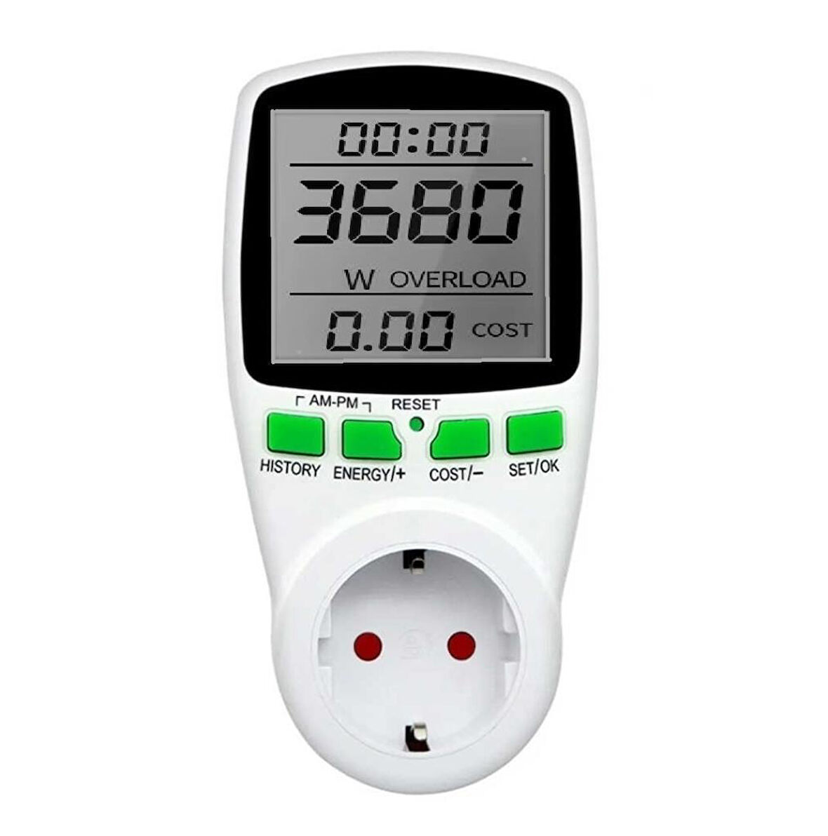 S-Line DT-WT1 Priz Tipi Wattmetre