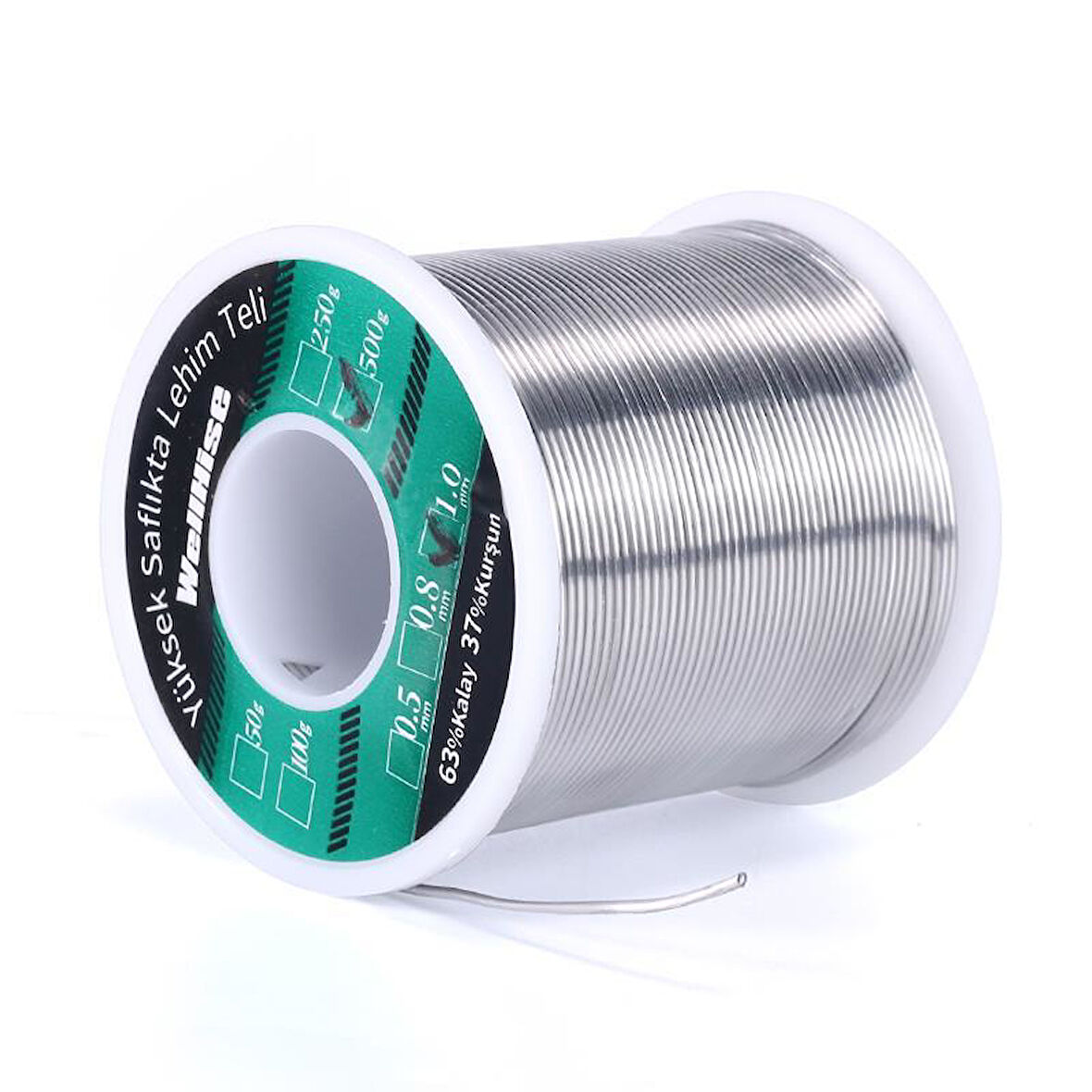 WellHise 1.0mm 500gr Lehim Teli Sn63Pb37