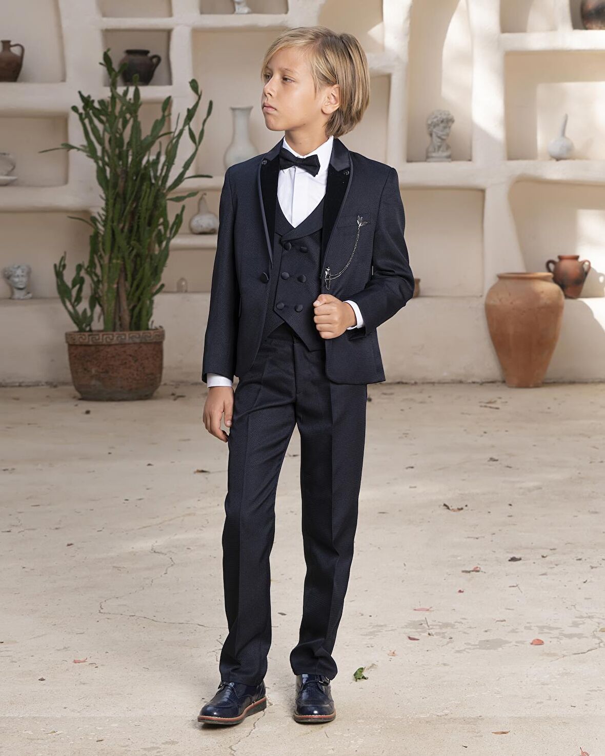 Erkek Çocuk Smokin Takım Elbise
