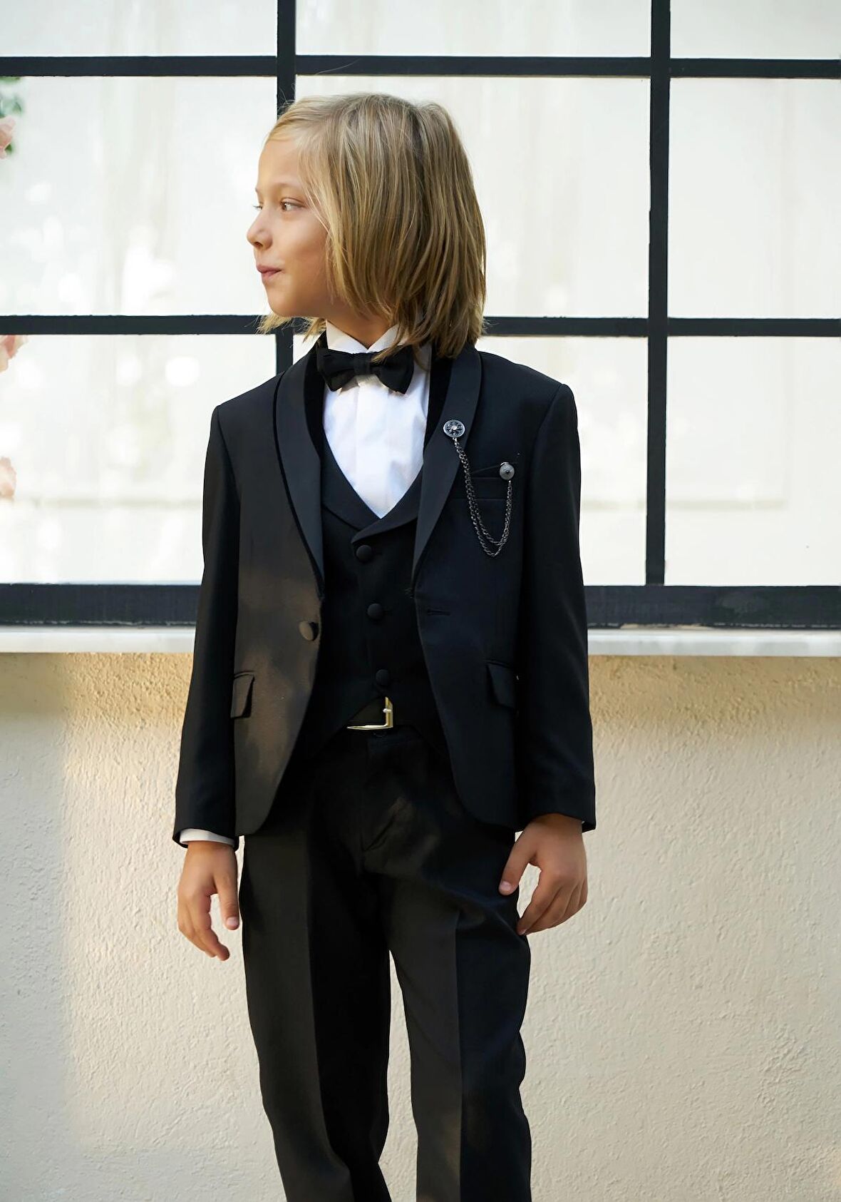 Erkek Çocuk Smokin Takım Elbise