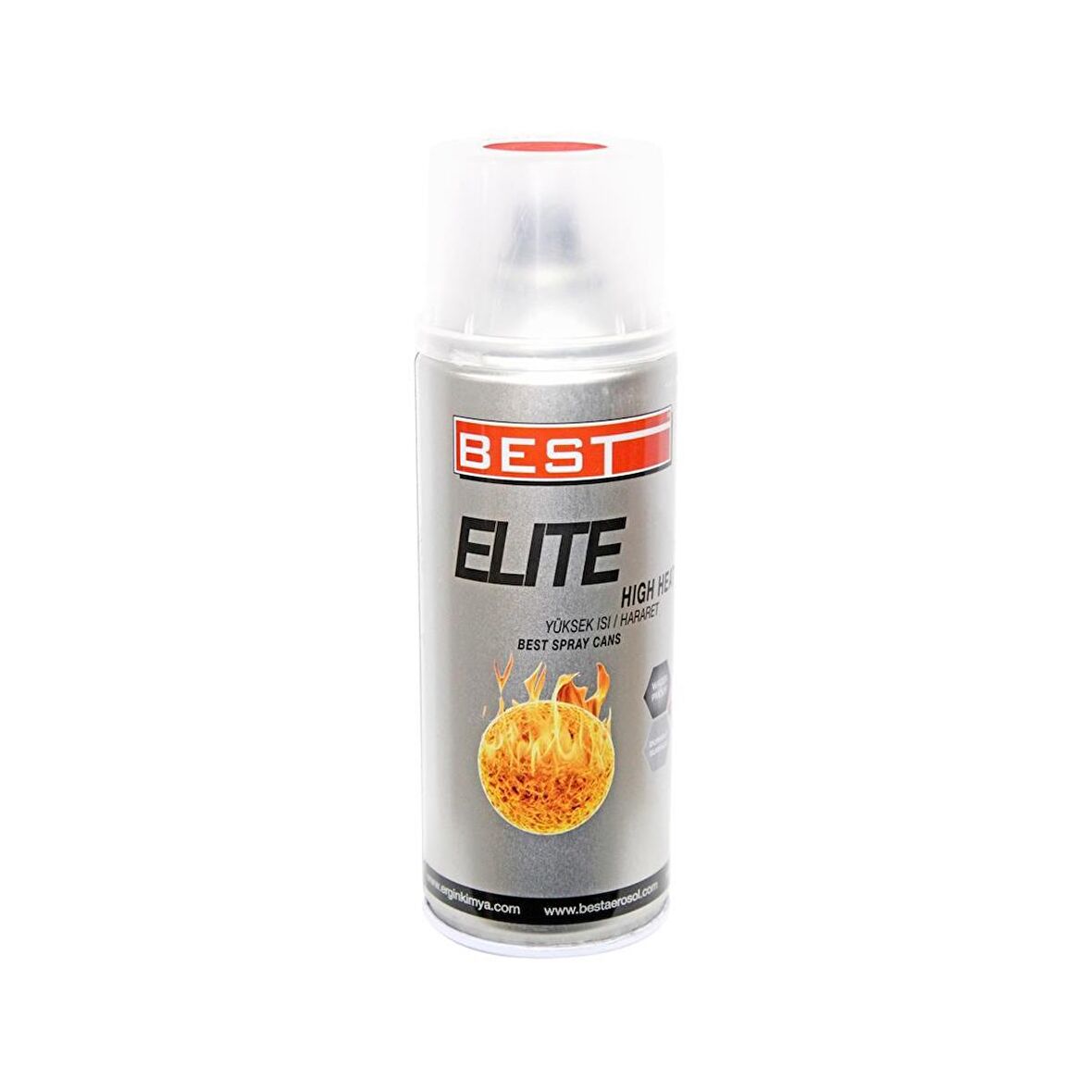 Best Elite 300C Isıya Dayanıklı Kırmızı Sprey Boya 400 ml