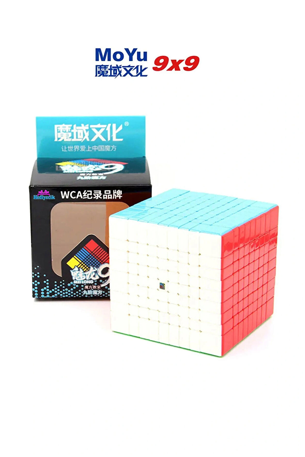 Moyu Meilong 9x9 Zeka Küpü Akıl Küpü Rübik Küp Speed Cube