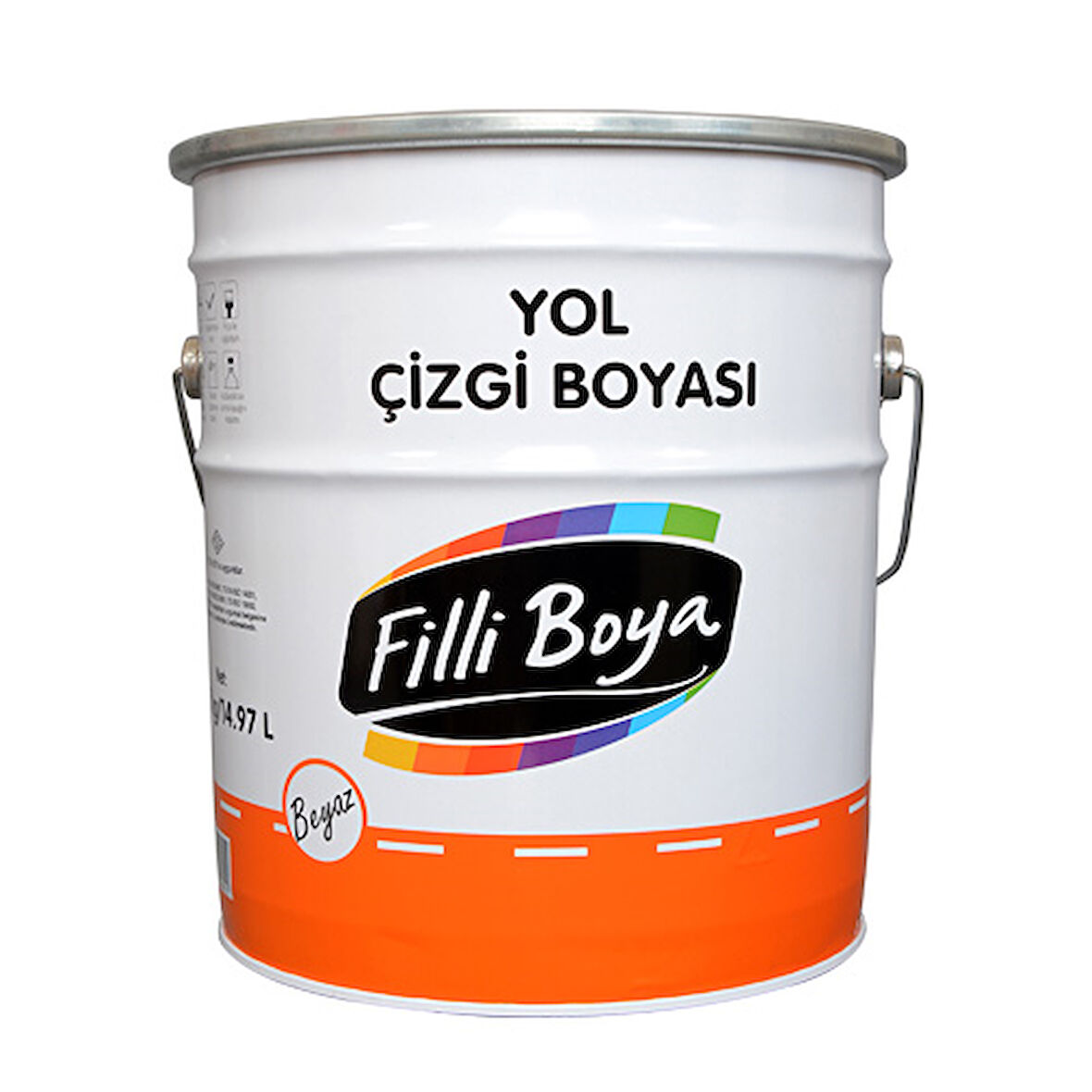 Filli Boya Yol Çizgi Boyası 20 Kg (Beyaz & Sarı )