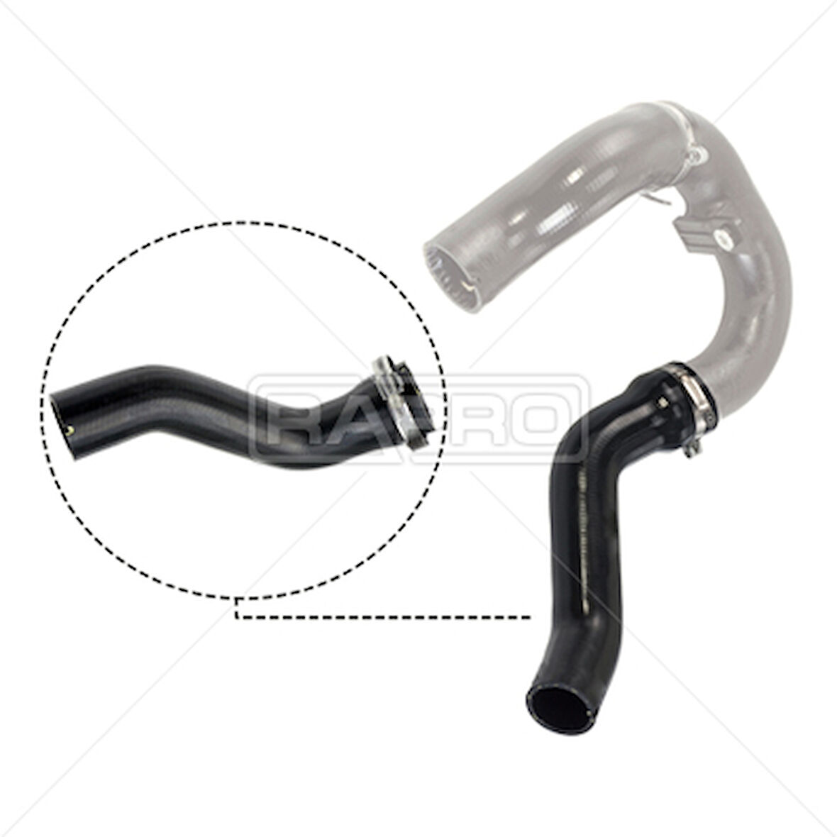 Fiat Turbo Hortumu Buyuk Plastık Parca Harıc Doblo 1,3 Multıjet Ym 09> - Rapro R11534