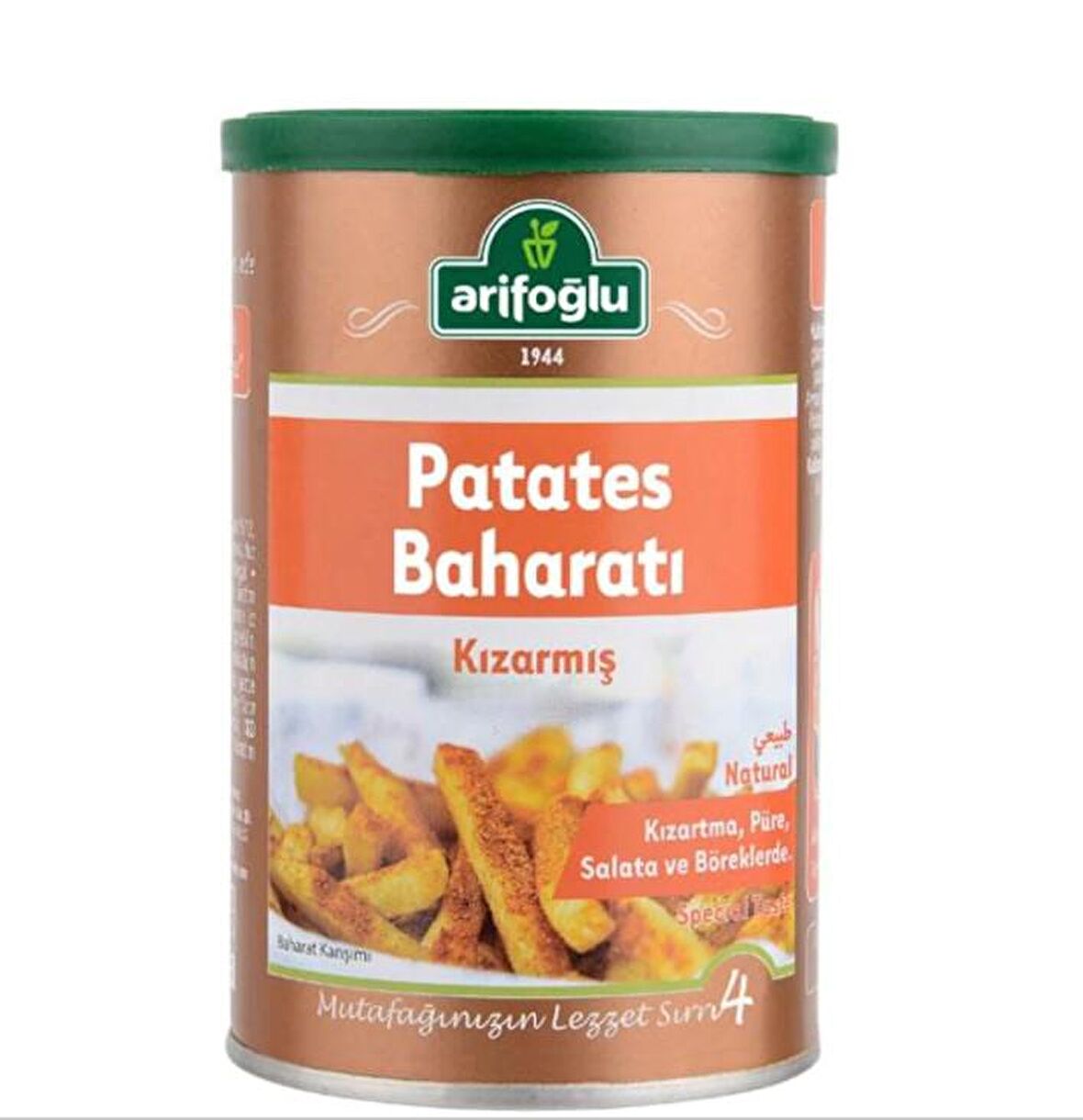 Arifoğlu Kızarmış Patates Baharatı 200 Gr (Tnk)