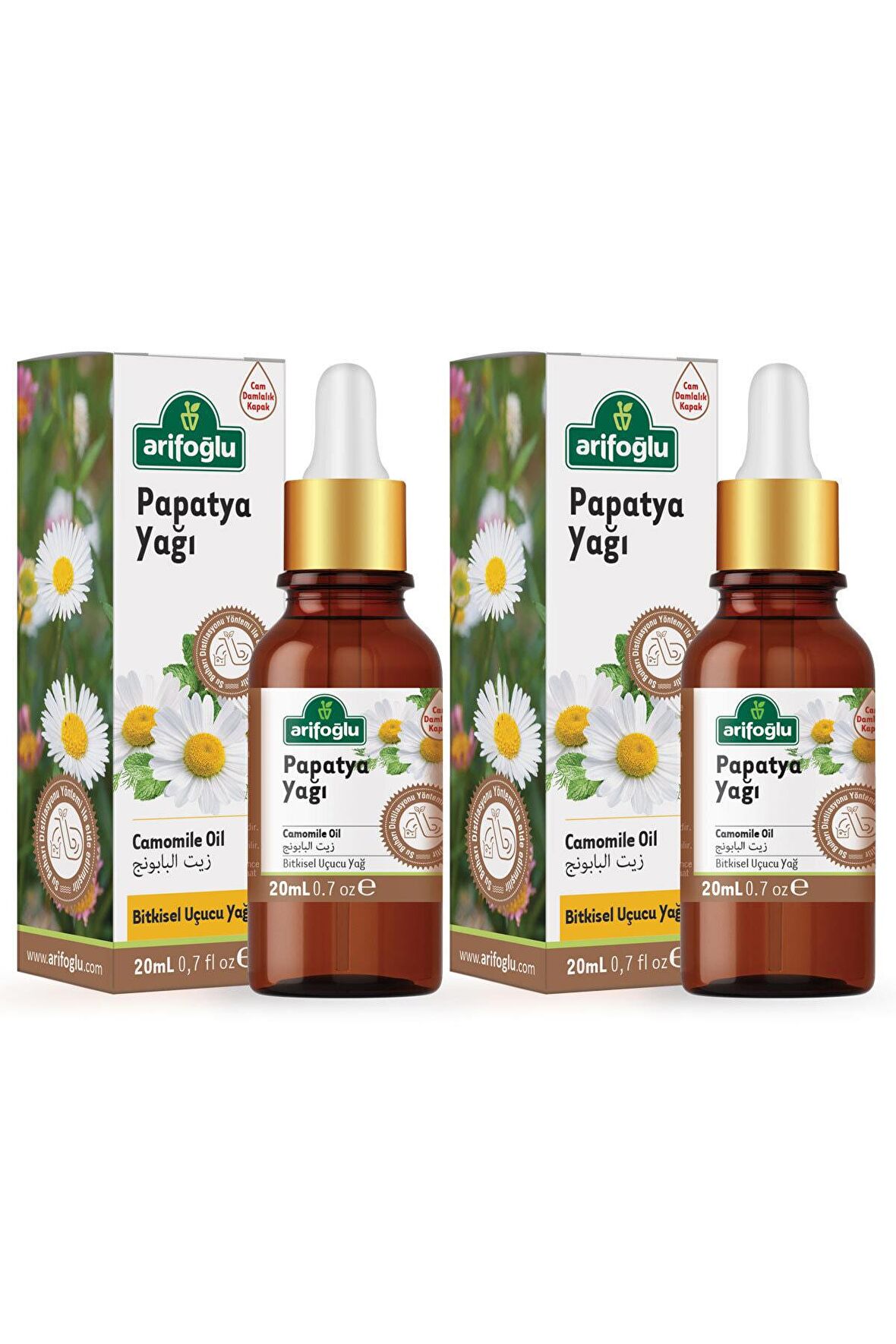 Arifoğlu Papatya Yağı 20ml 2 Li Set