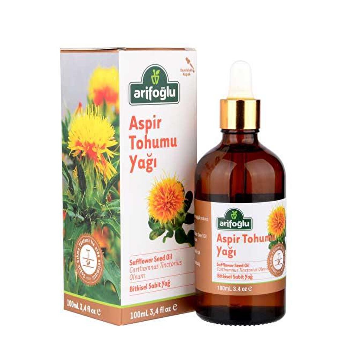 Arifoğlu Aspir Tohumu Yağı 100ml