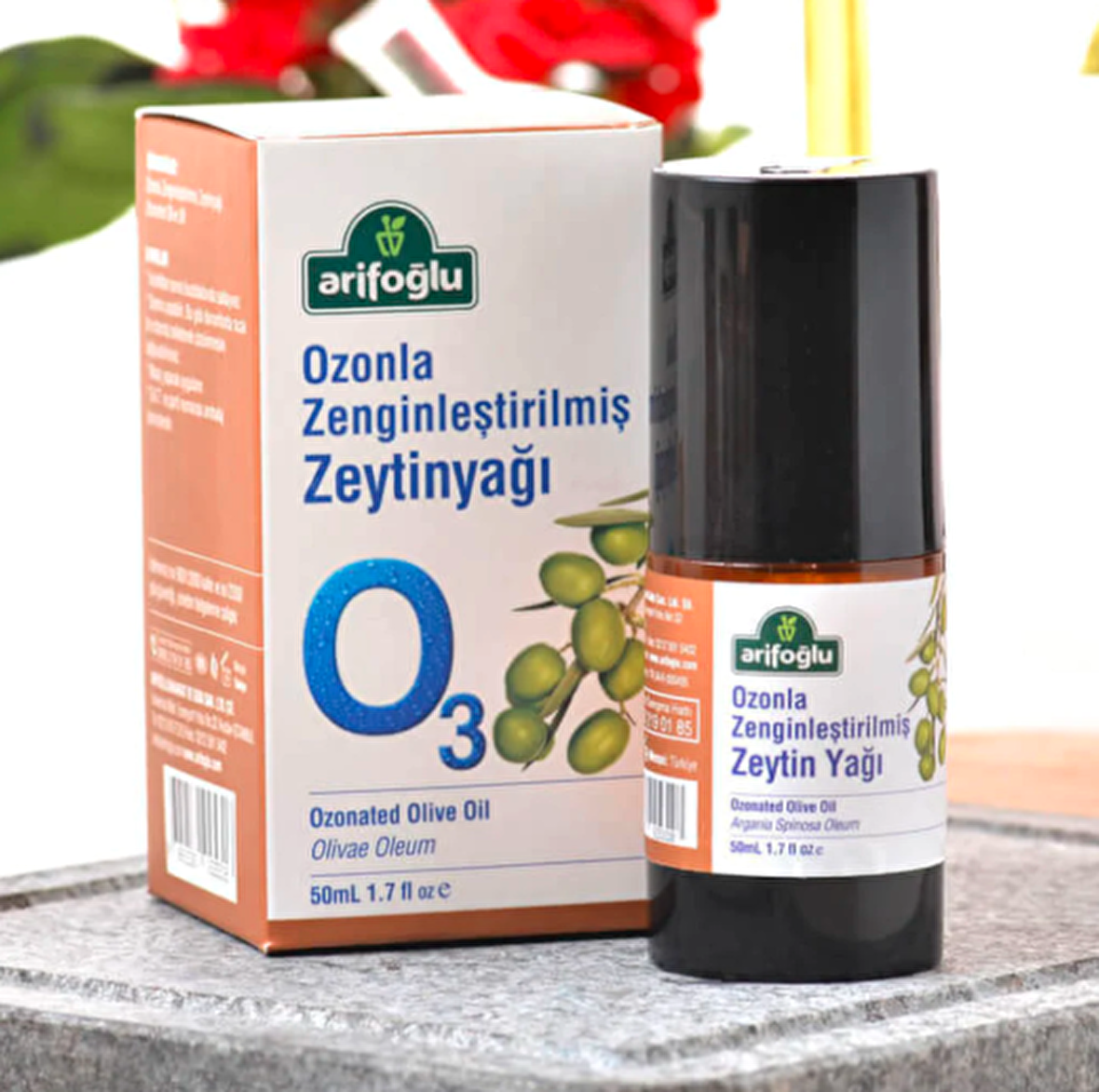 Arifoğlu Ozonla Zenginleştirilmiş Zeytinyağı 50ml