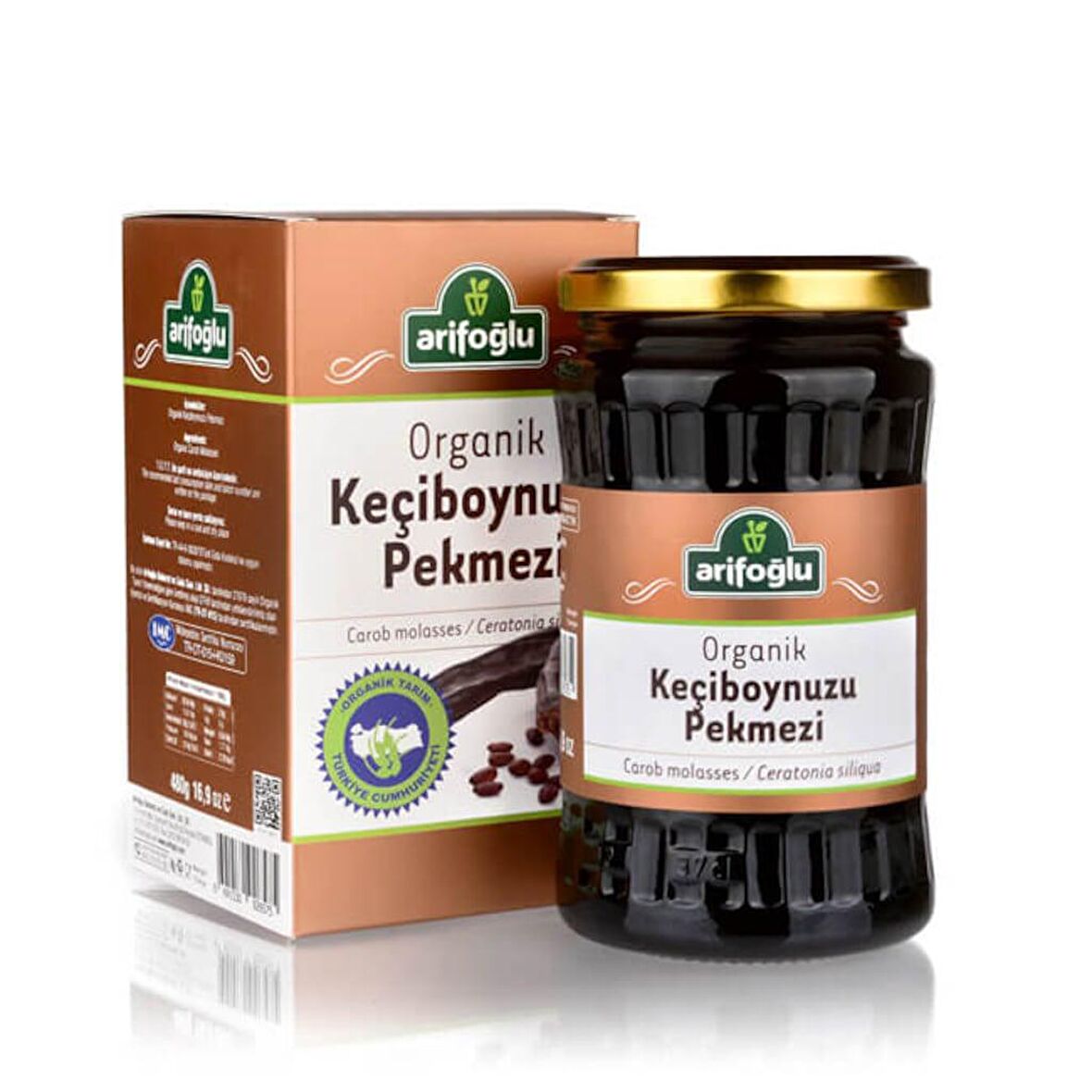 Arifoğlu Organik Keçiboynuzu Pekmezi 480g