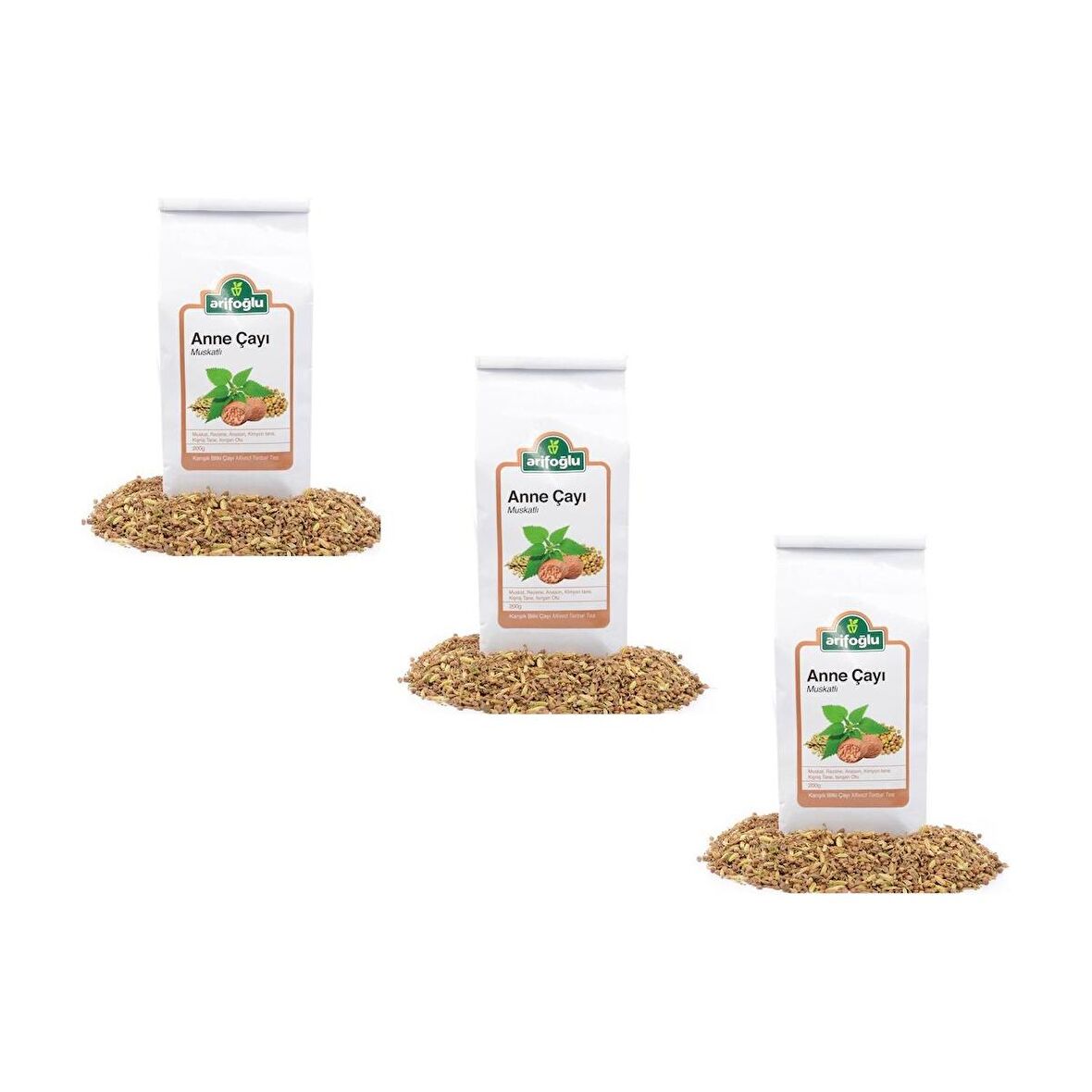 Arifoğlu Anne Çayı 200gr (muskatlı) 3lü Paket
