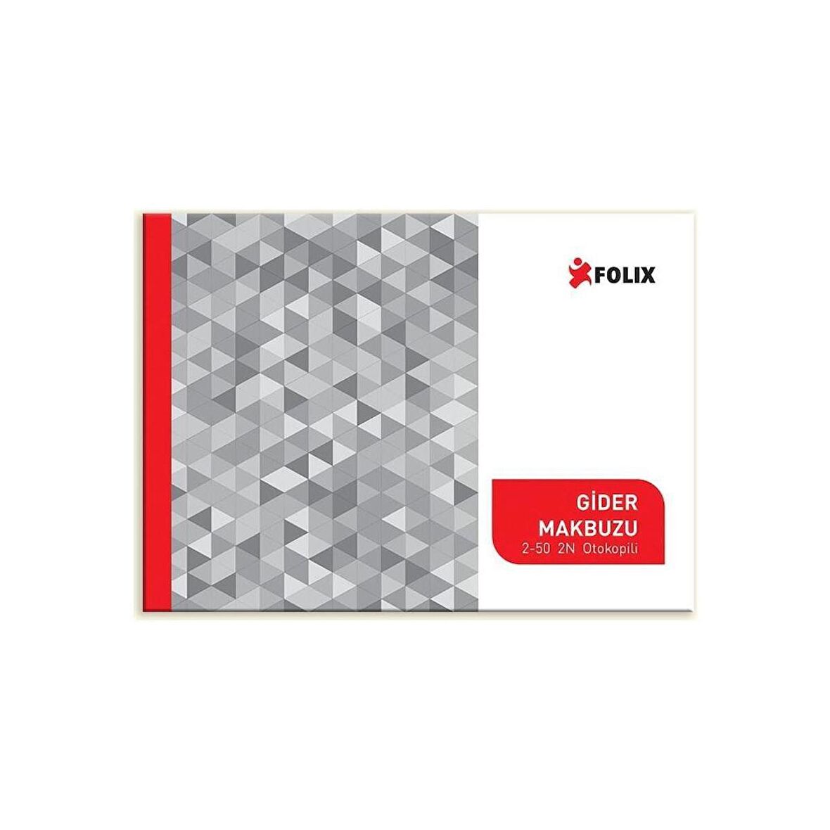 Folix Gider Makbuzu 14 x 20 cm 2-50 2 Nüsha Otokopili 3'LÜ