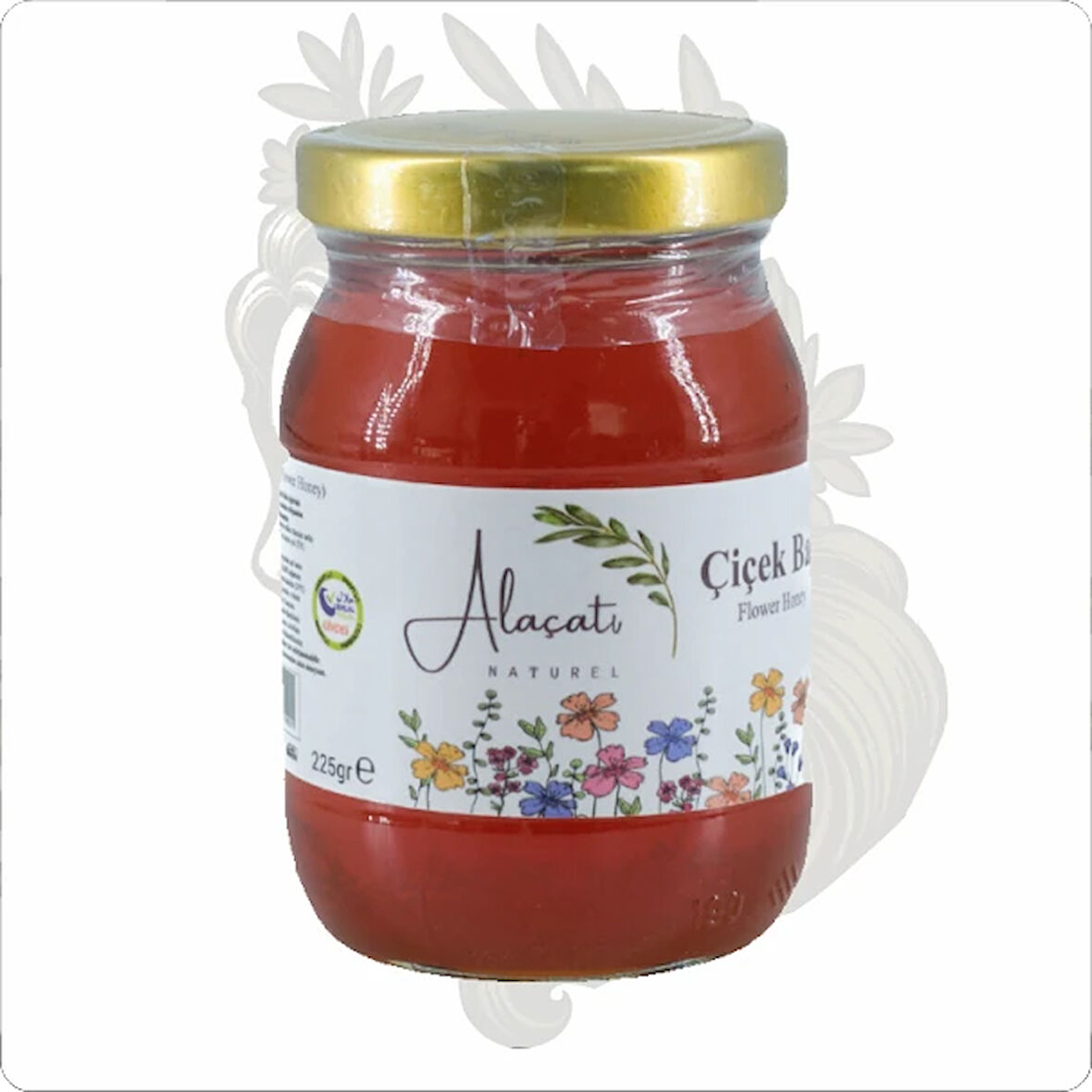ALAÇATI NATUREL ÇİÇEK BALI 225 GR