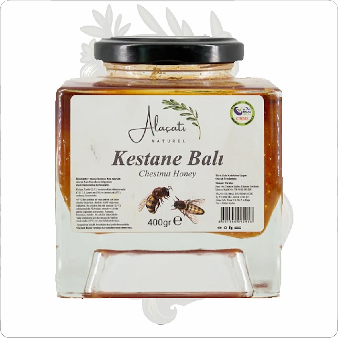 ALAÇATI NATUREL KESTANE BALI 400 GR