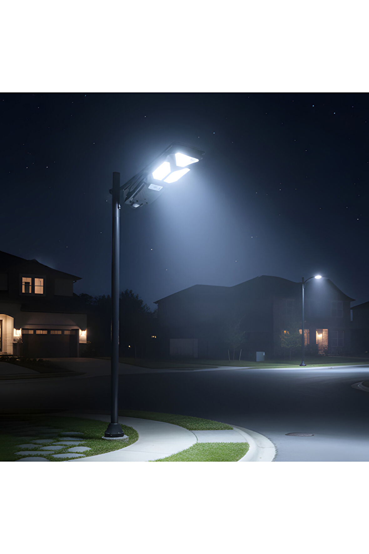 KST240 KARAGÖL COB LED SOLAR SOKAK ARMATÜRÜ — 150W / 3.2V 5000mAh