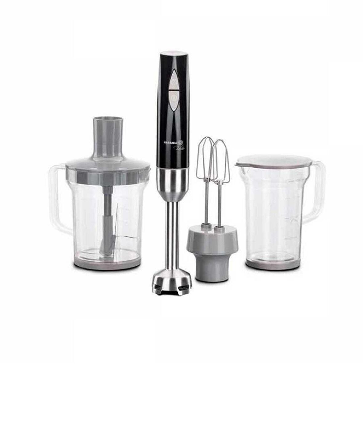 KORKMAZ A445 VERTEX MEGA SİYAH BLENDER SETİ