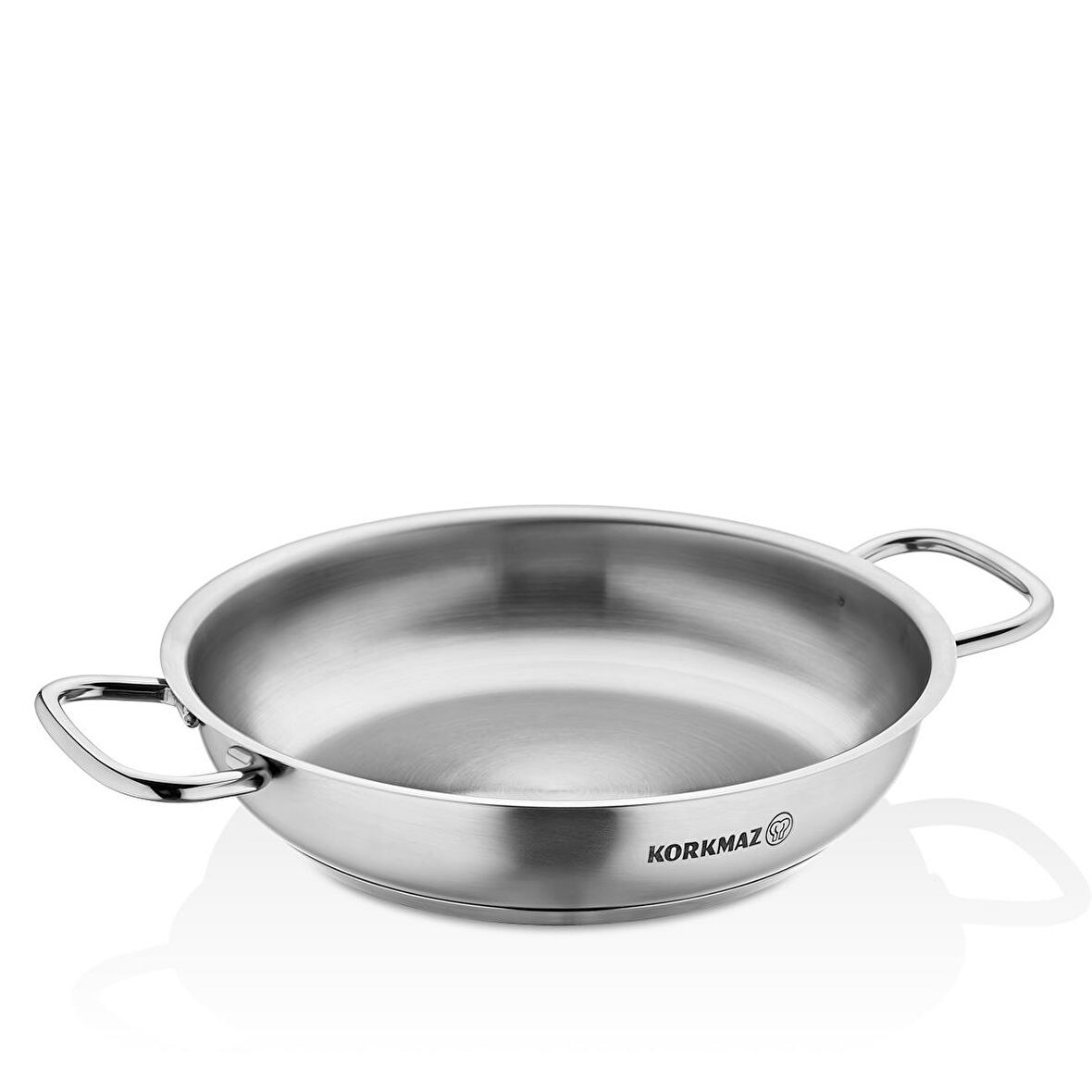 Korkmaz Proline Paella Satin 40 cm Çift Saplı Tava