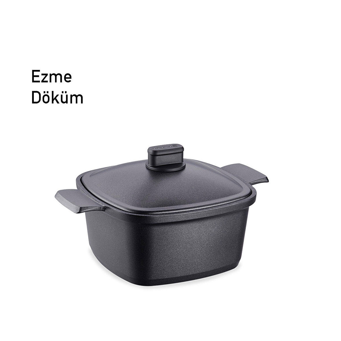Korkmaz Casterra Kare Döküm Tencere 20x20x10,5