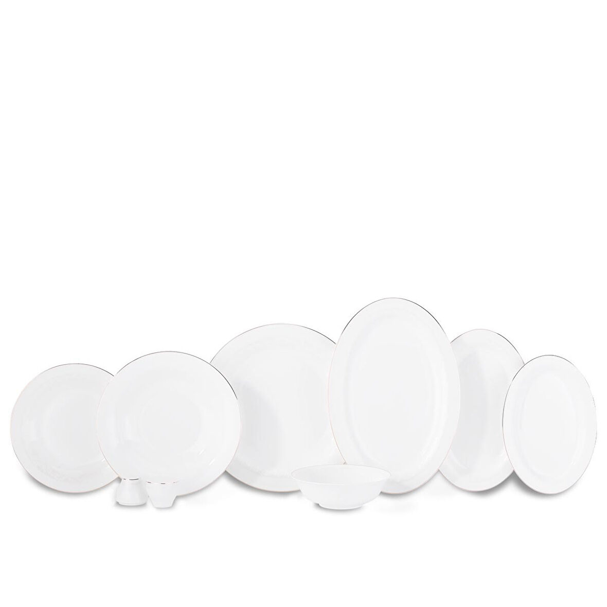 Korkmaz Oueen Collection 60 Parça Yemek Takımı A9850