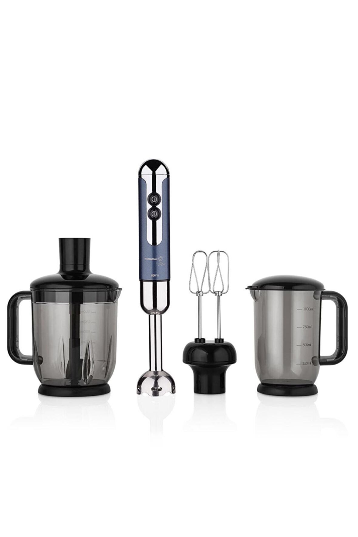 Korkmaz A447-13 Mia Mega Blender Set Azura/Krom