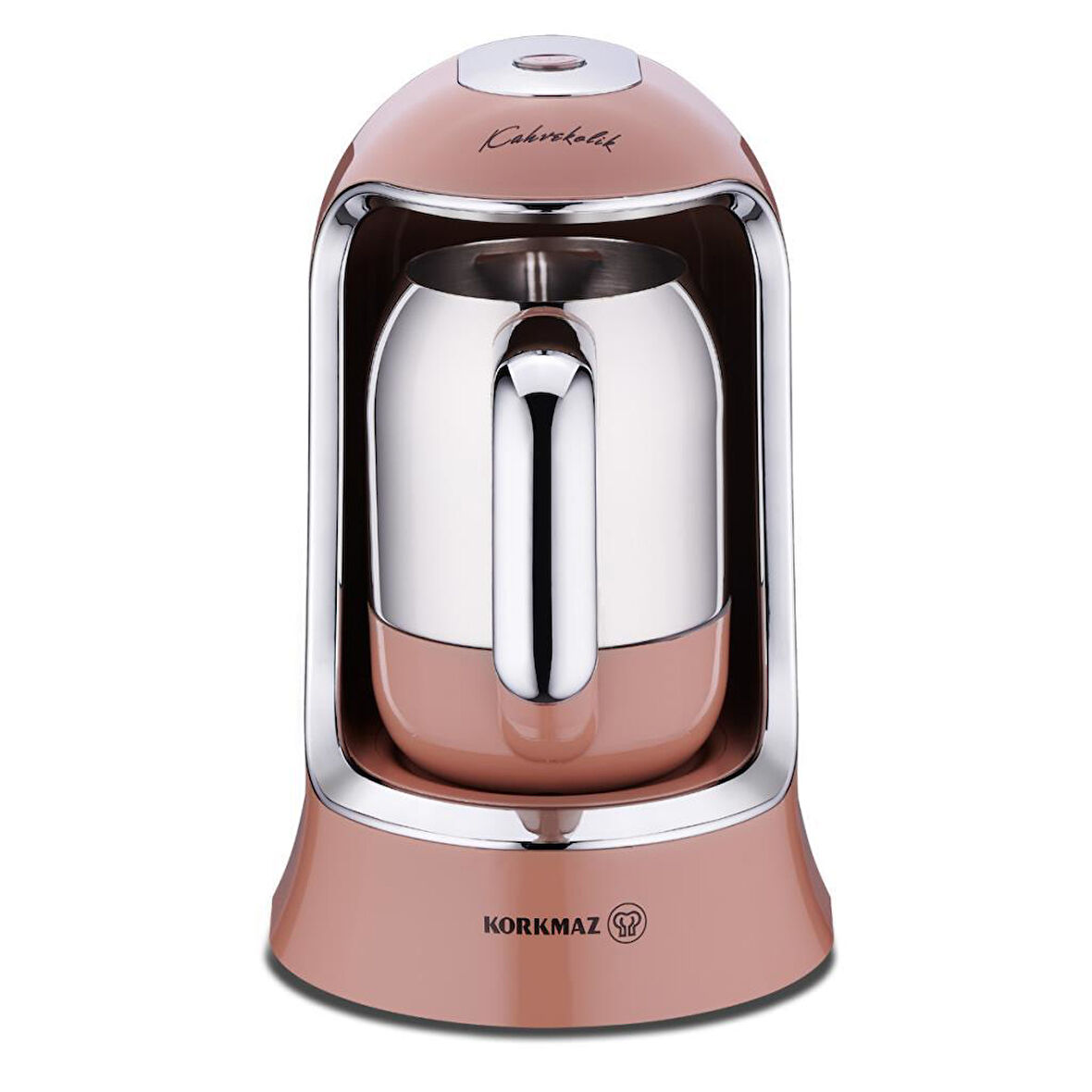 KORKMAZ A860-17 KAHVEKOLİK OTOMATİK KAHVE MAKİNESİ MOCHA/KROM