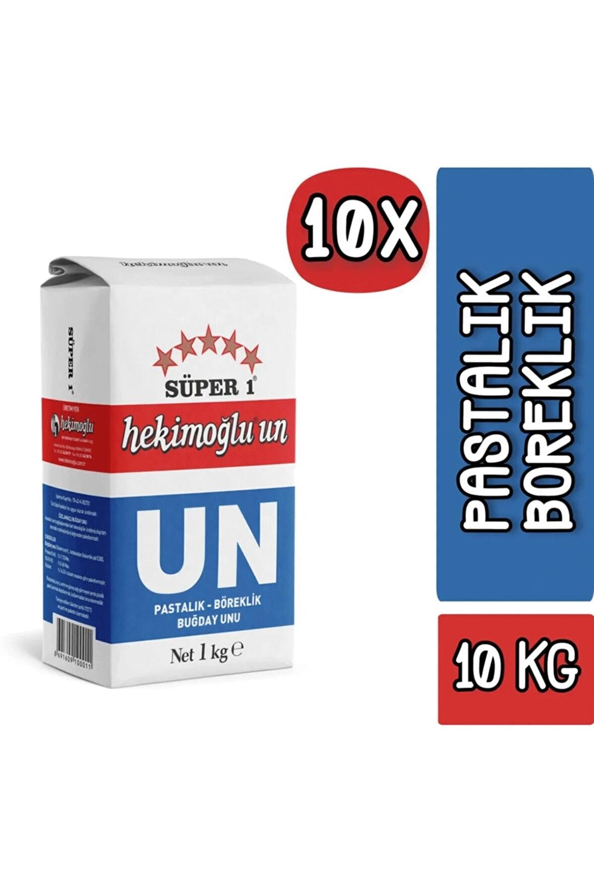 HEKİMOĞLU UN Un 1 Kg x 10 Adet