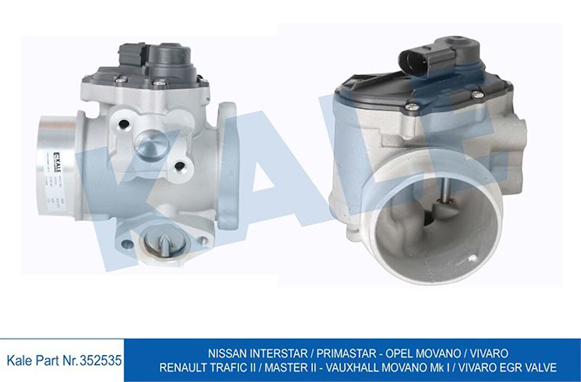 Renault Egr Valfı Nissan İnterstar X70 Primastar X83 03=> G9u Master Movano Trafık Escape G9t (fissiz) - Kale 352535