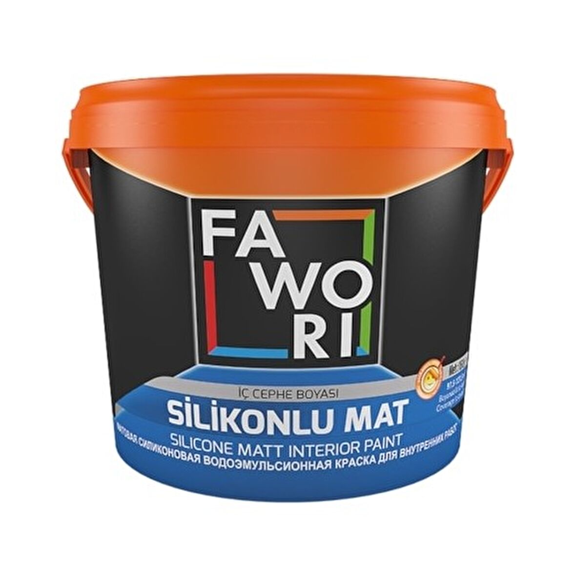 Favori Silikonlu Mat Iç Cephe Boyası 15 Lt Fildişi