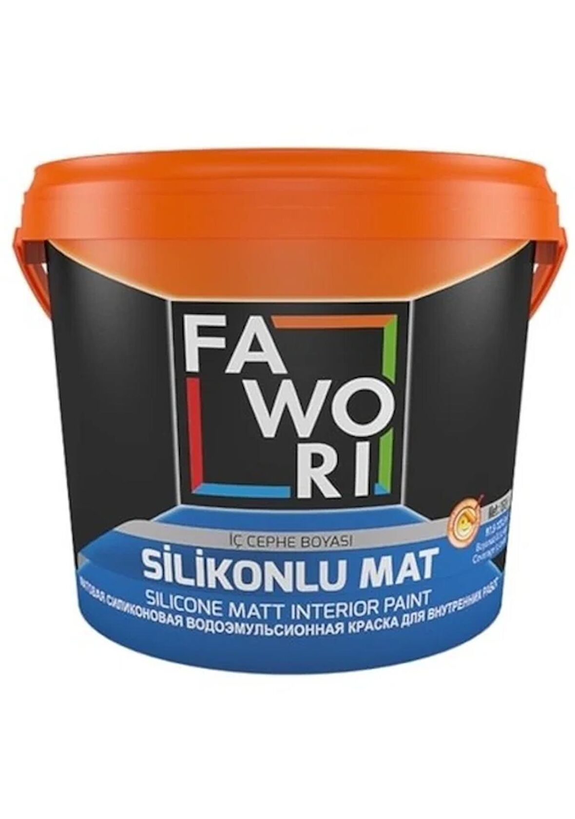 Fawori Silikonlu Mat İç Cephe Boyası 2,5 Lt Fildişi