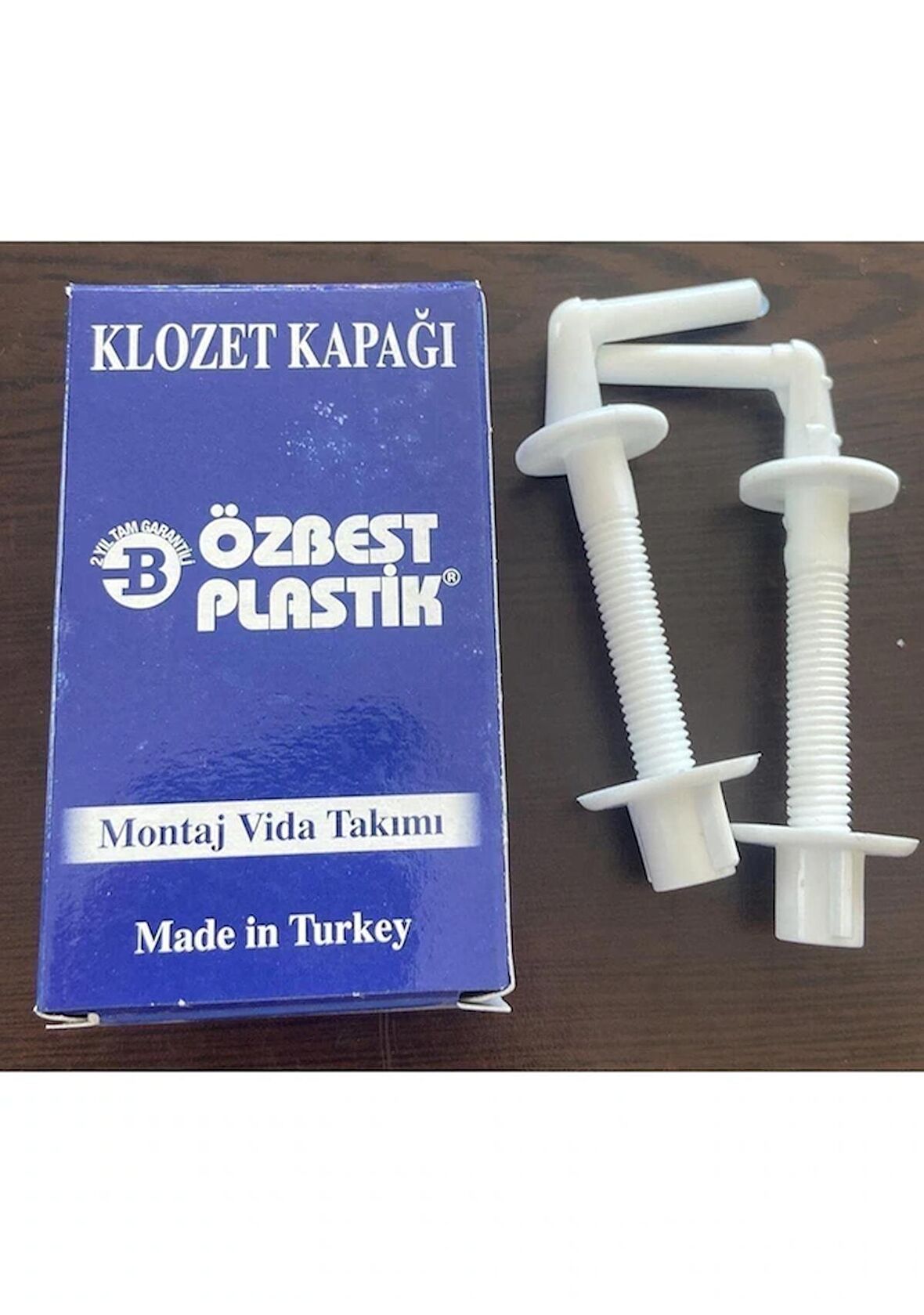 Özbest Plastik Klozet Kapak Montaj Vida Takımı