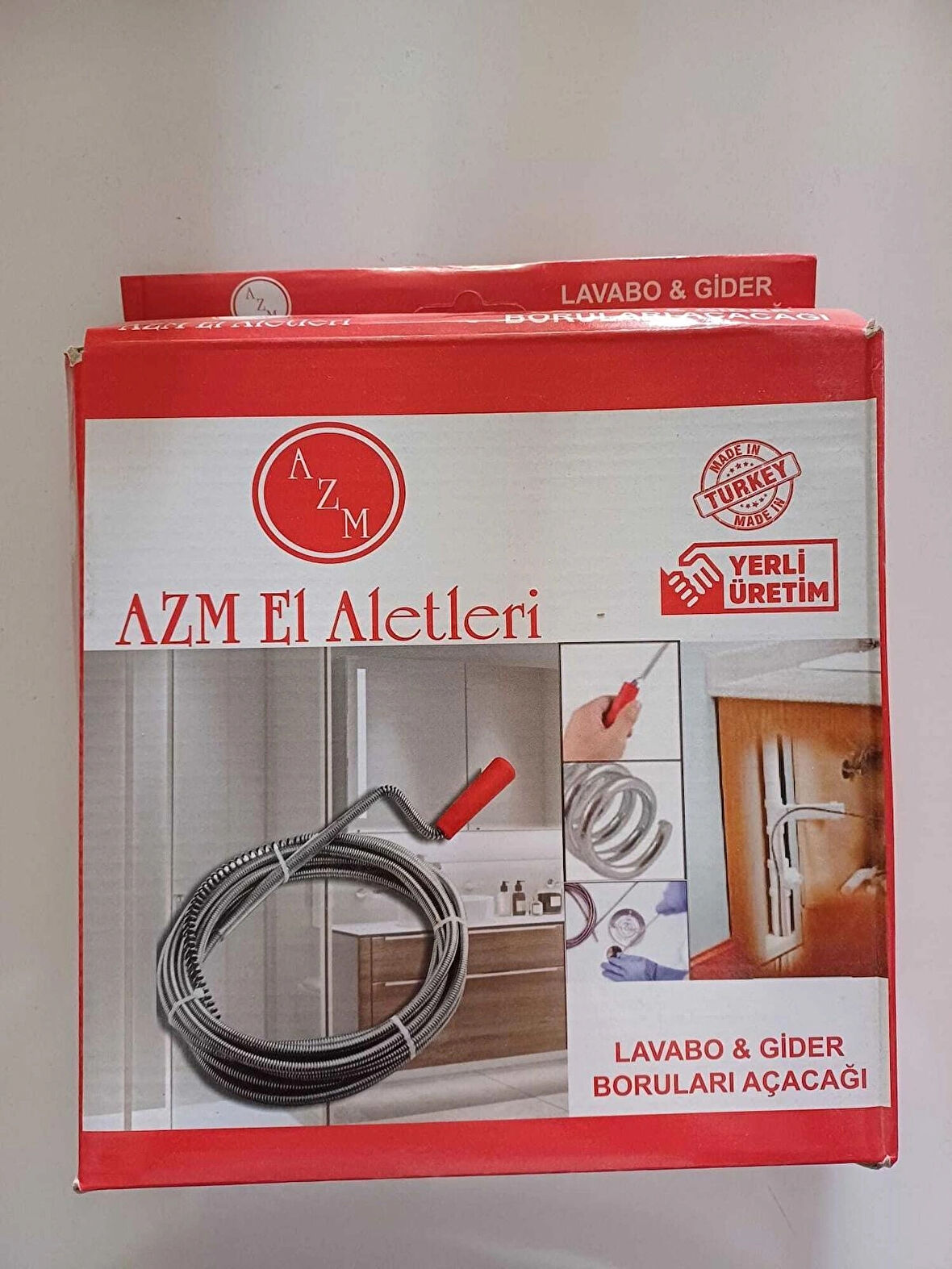 Azm Lavabo-kanal-boru Gider Açma Sustası 8 Mt