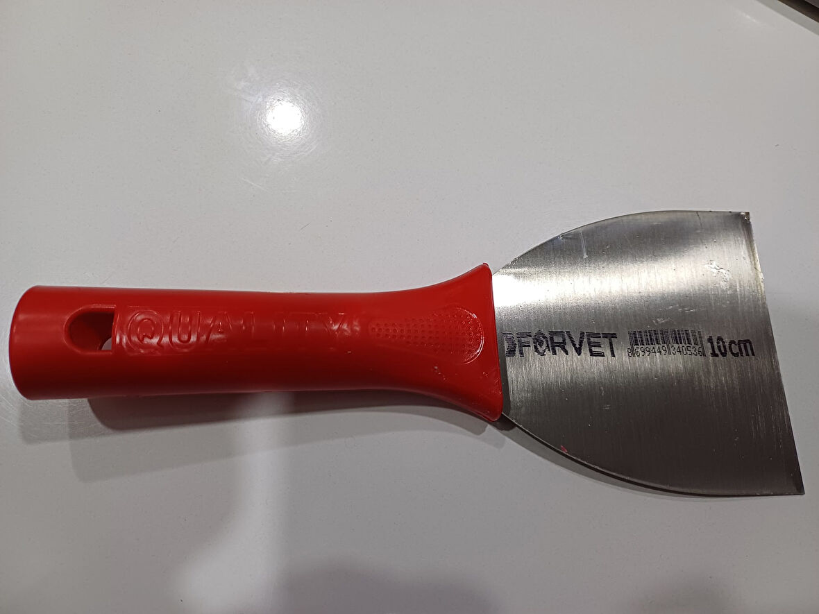 Forvet 10 Cm Sap Takılabilir Spatula- Yay Çeliği