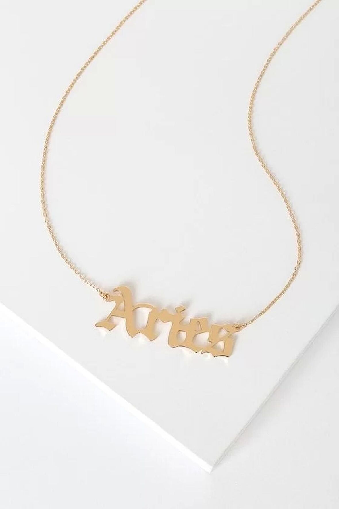 925 Ayar Gümüş Aries Koç Burcu Kolye