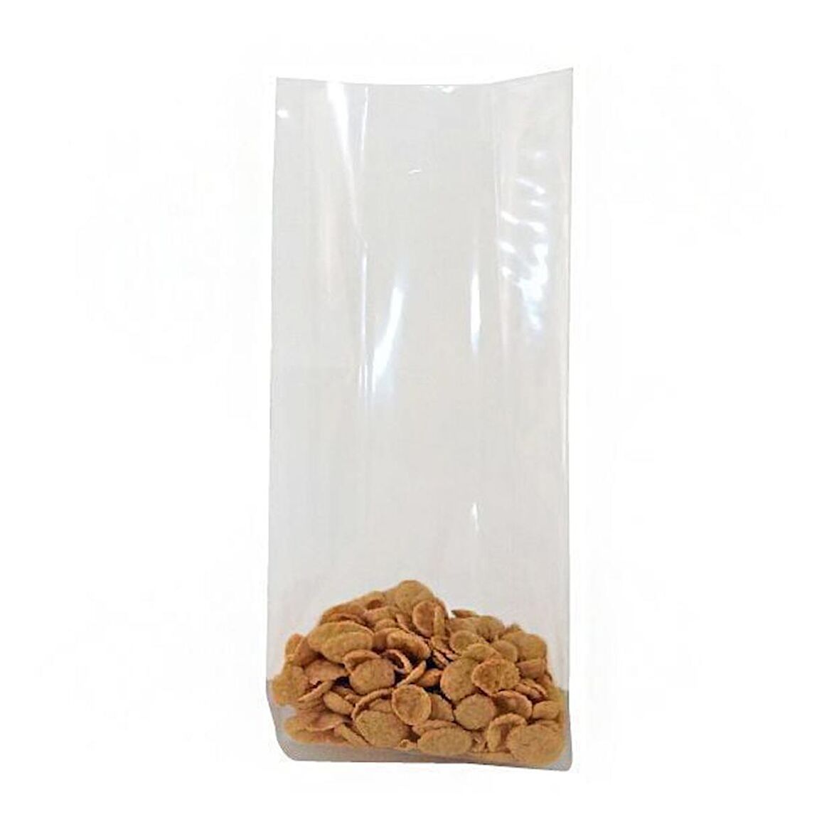 Şeffaf Yan Körüklü Torba 16x32+3,5 Cm 2500 Gr (1 Kg)