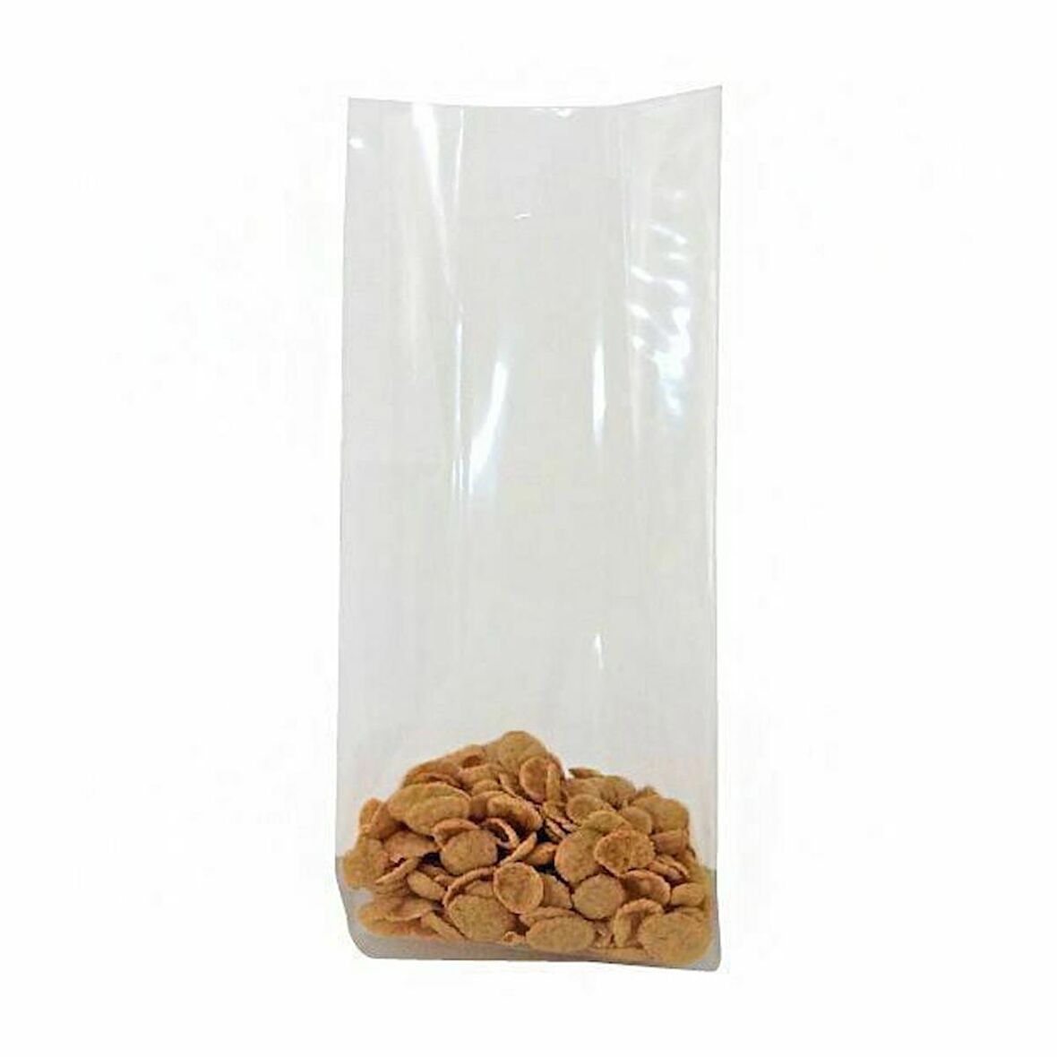 Şeffaf Yan Körüklü Torba 24x50+5 Cm 5000 Gr (5 Kg)