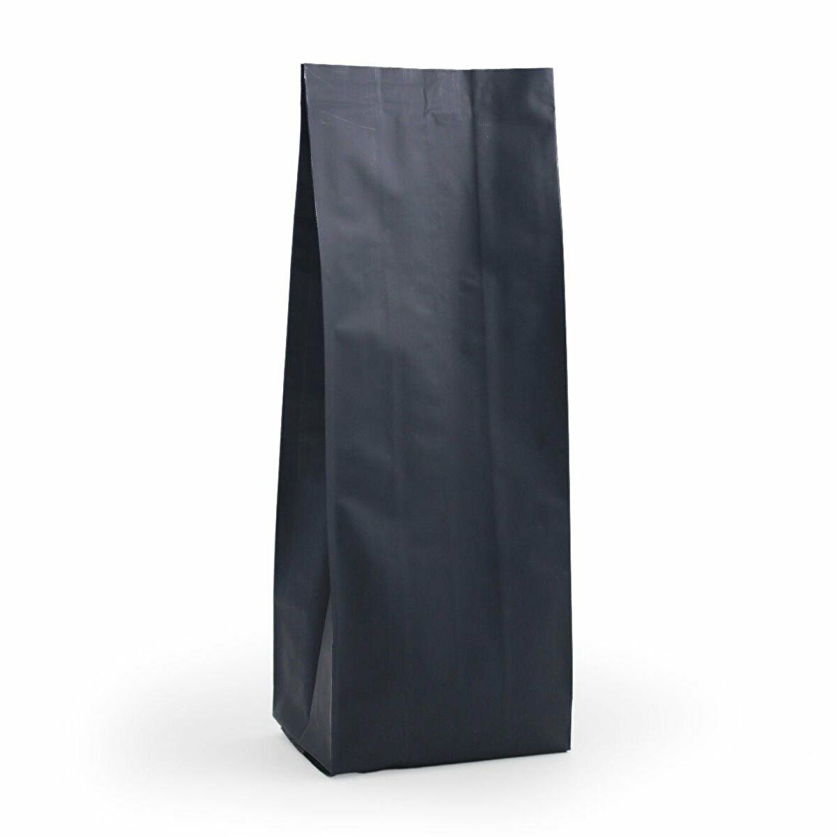 Si̇yah Mat Alümi̇nyum Yan Körüklü Torba 10x25+3 Cm 250 Gr 100 Adet
