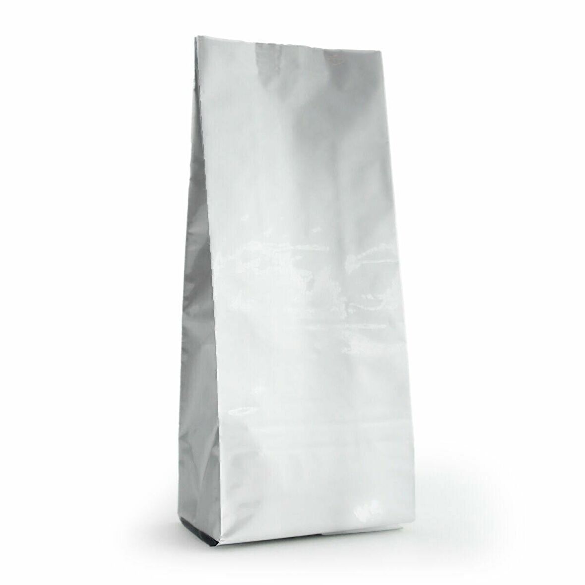 Gümüş Alümi̇nyum Yan Körüklü Torba 13x40+4 Cm 1000 Gr 100 Adet
