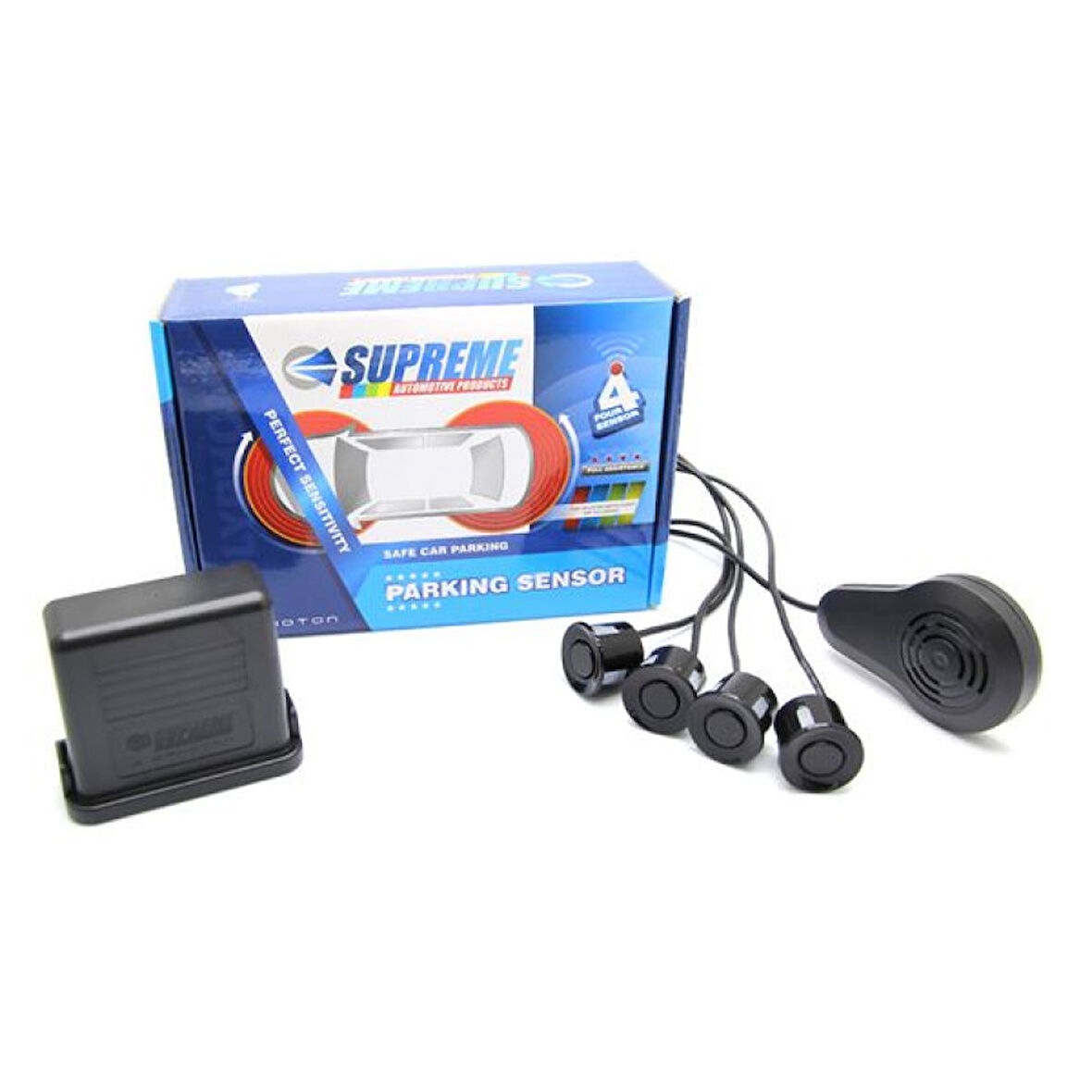 Unıversal Polyphony Siyah Park Sensöru 22mm - Photon Sp2531