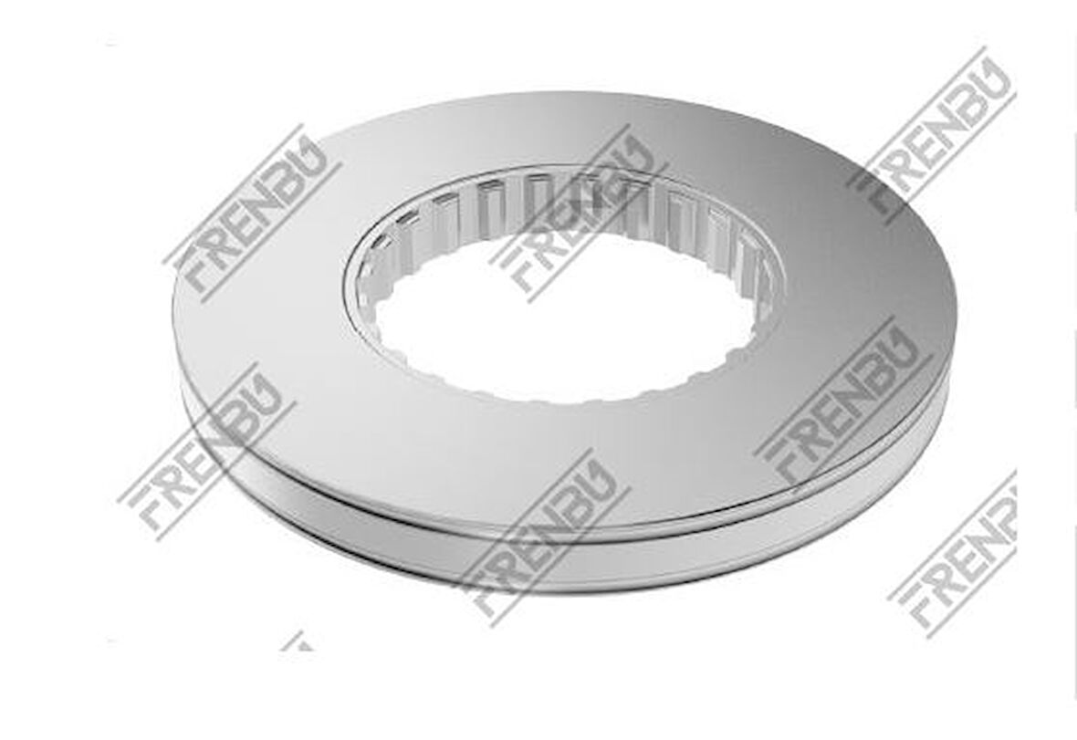 Volvo Truck On Arka Fren Diski Volvo Fh12-Fh16-Fm12-Fl Dolu (solıd) (yeni Kod) - Frenbu 6810102