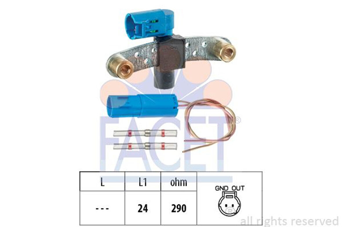 Renault Krank MIL Sensoru Eksantrık Clio II Kangoo Megane Laguna 1.4 1.6 1.8 - Facet 9.0597k