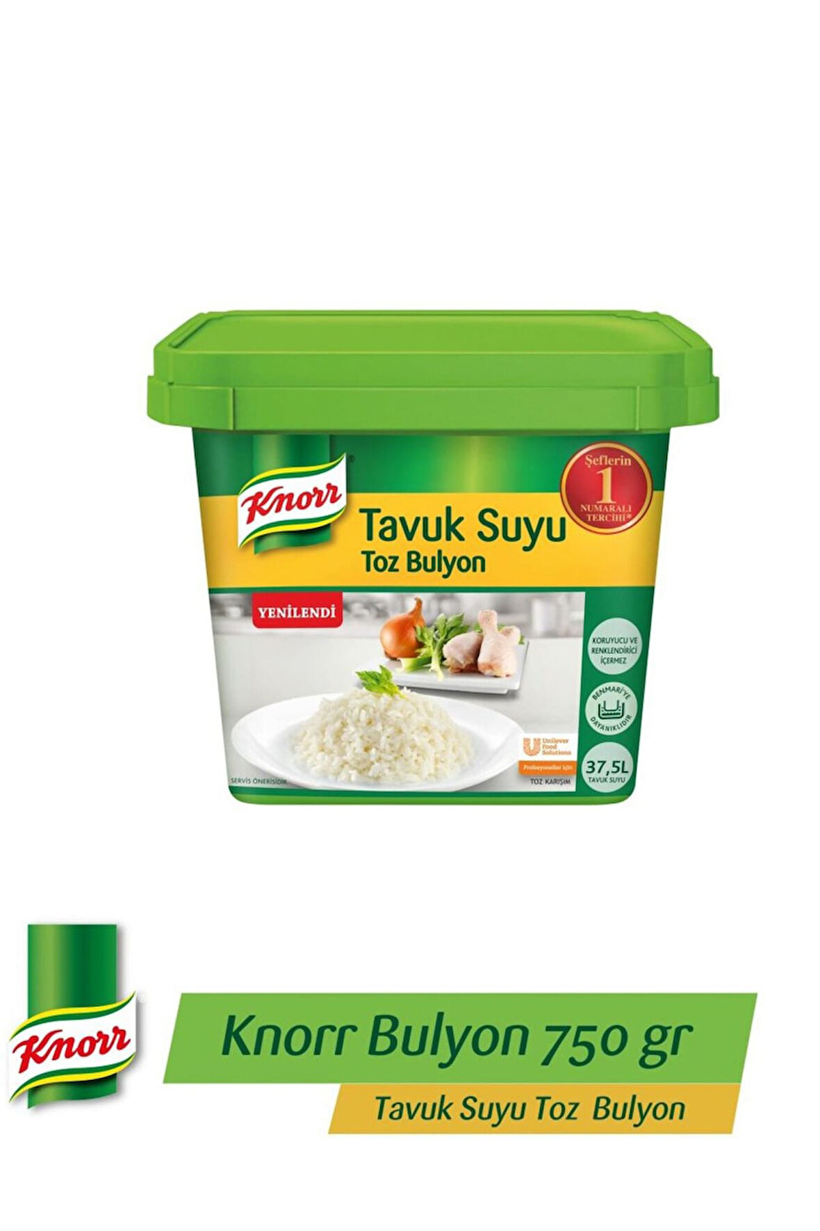 Knorr Tavuk Suyu Bulyon 750 Gr